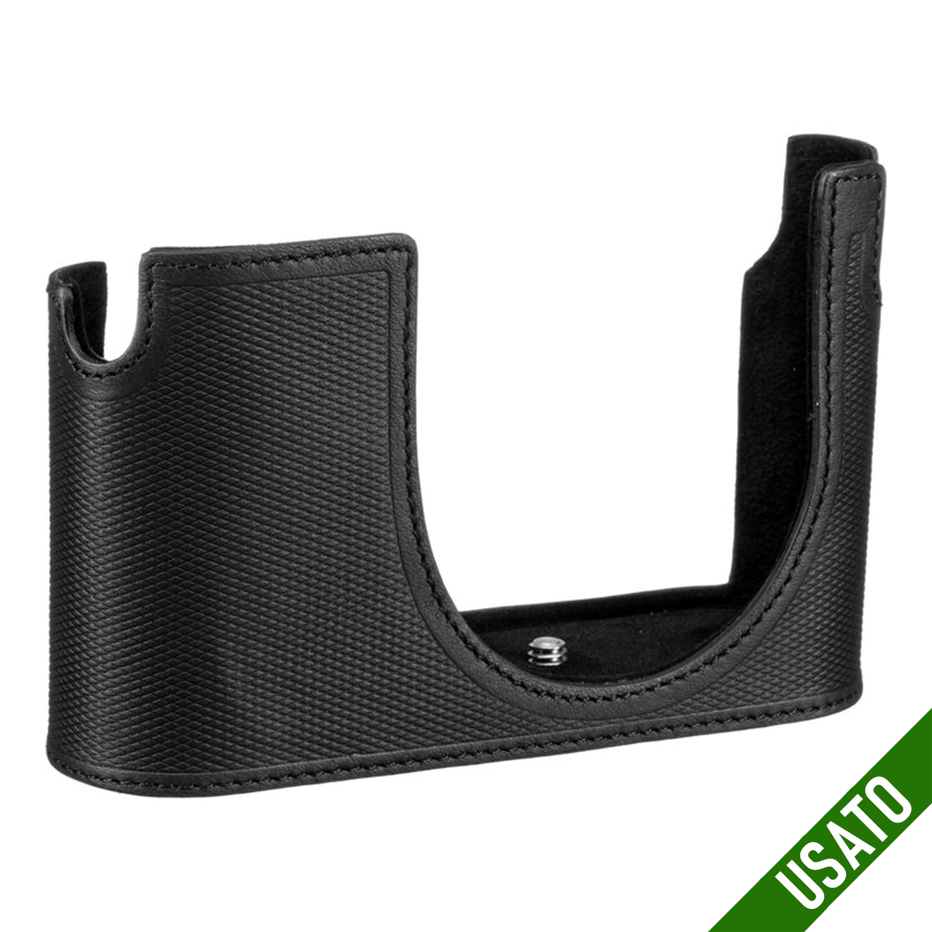Mezza custodia di pelle per Leica Q2 Come Nuova
