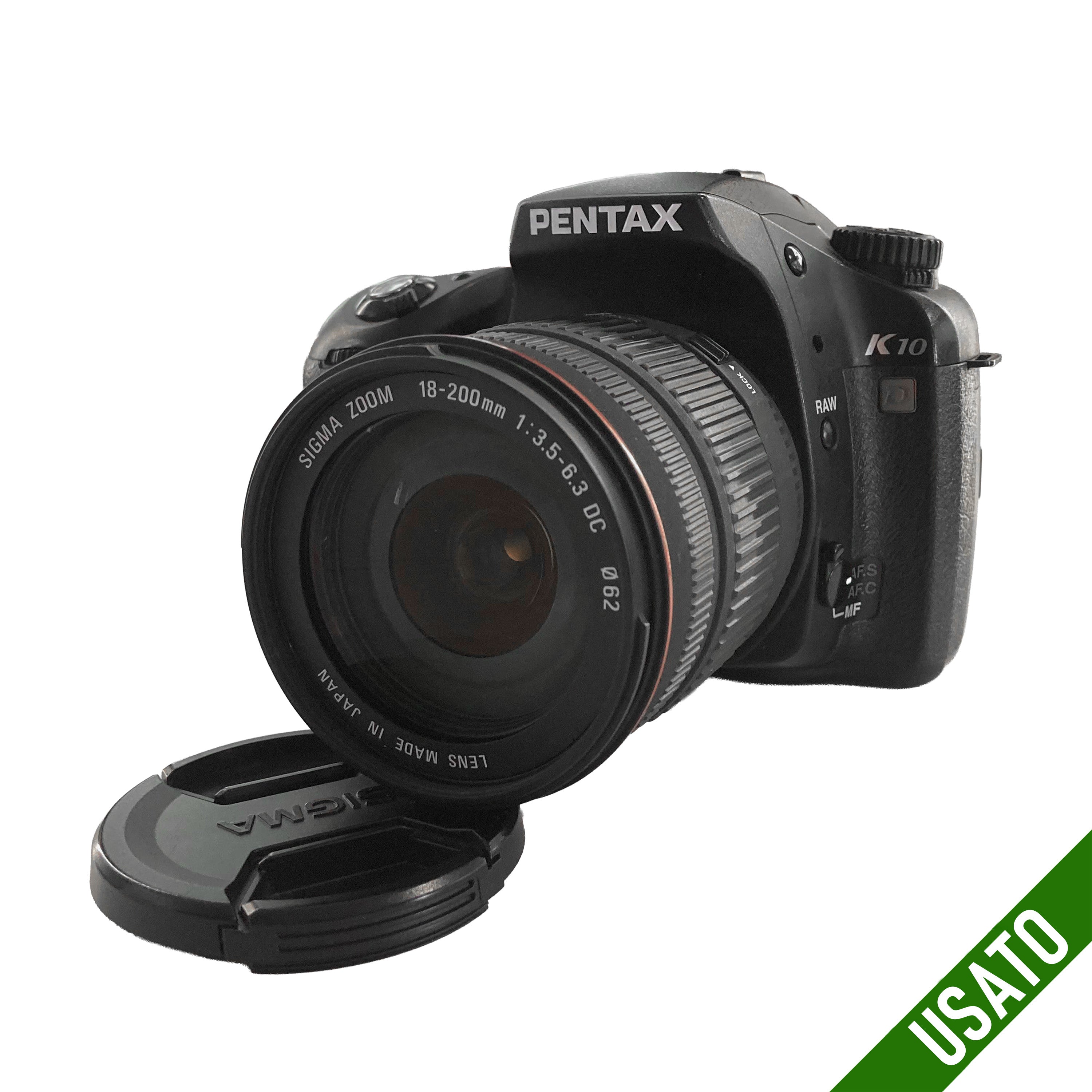 Pentax K10D + 18-200 mm f/3.5-6.3 DC Come Nuova