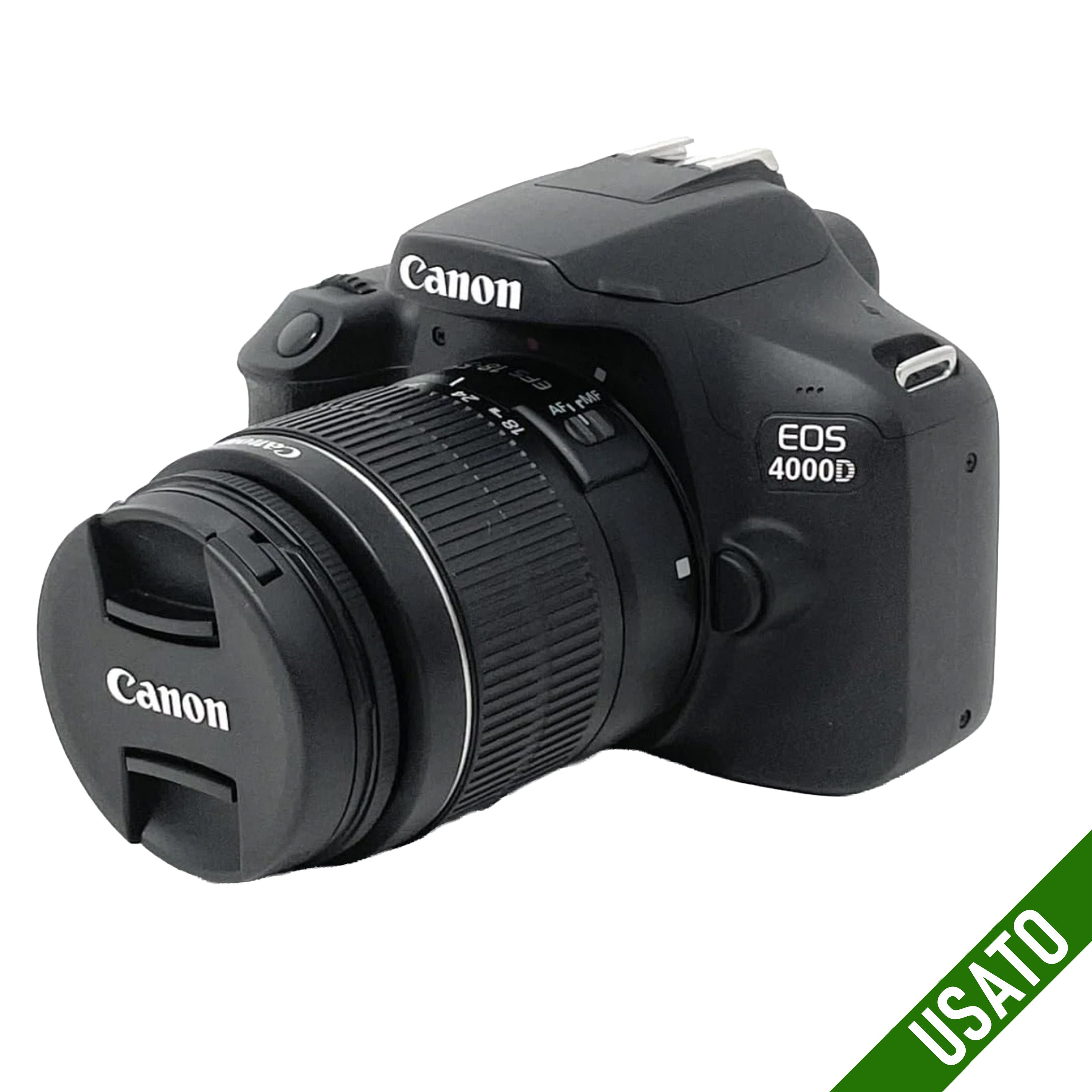 Canon 4000D + 18-55 mm f/3.5-5.6 III in Ottime Condizioni
