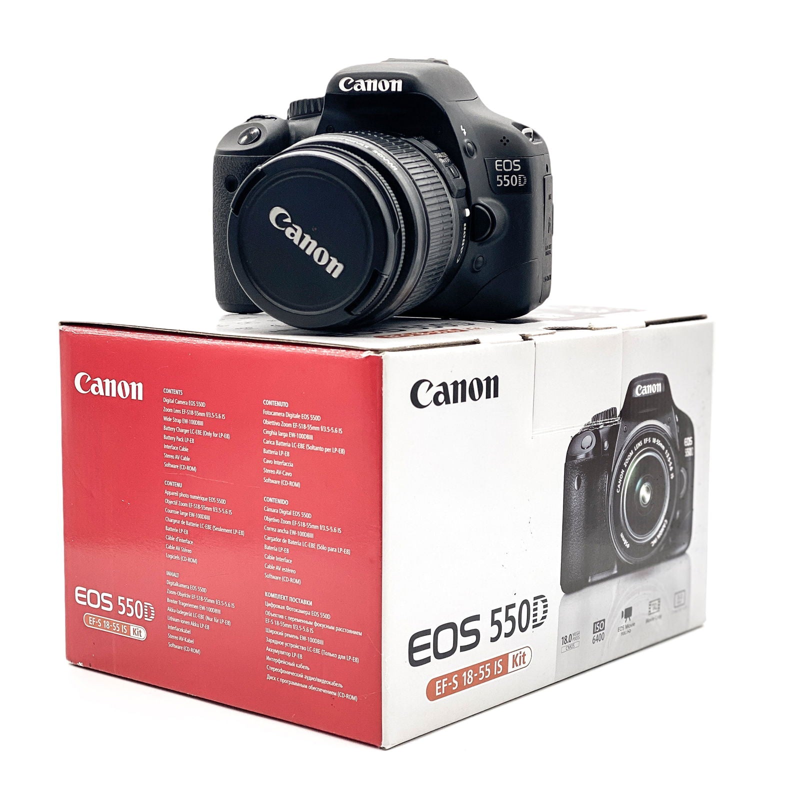 Canon 550D + 18-55 mm - Fratticioli Store