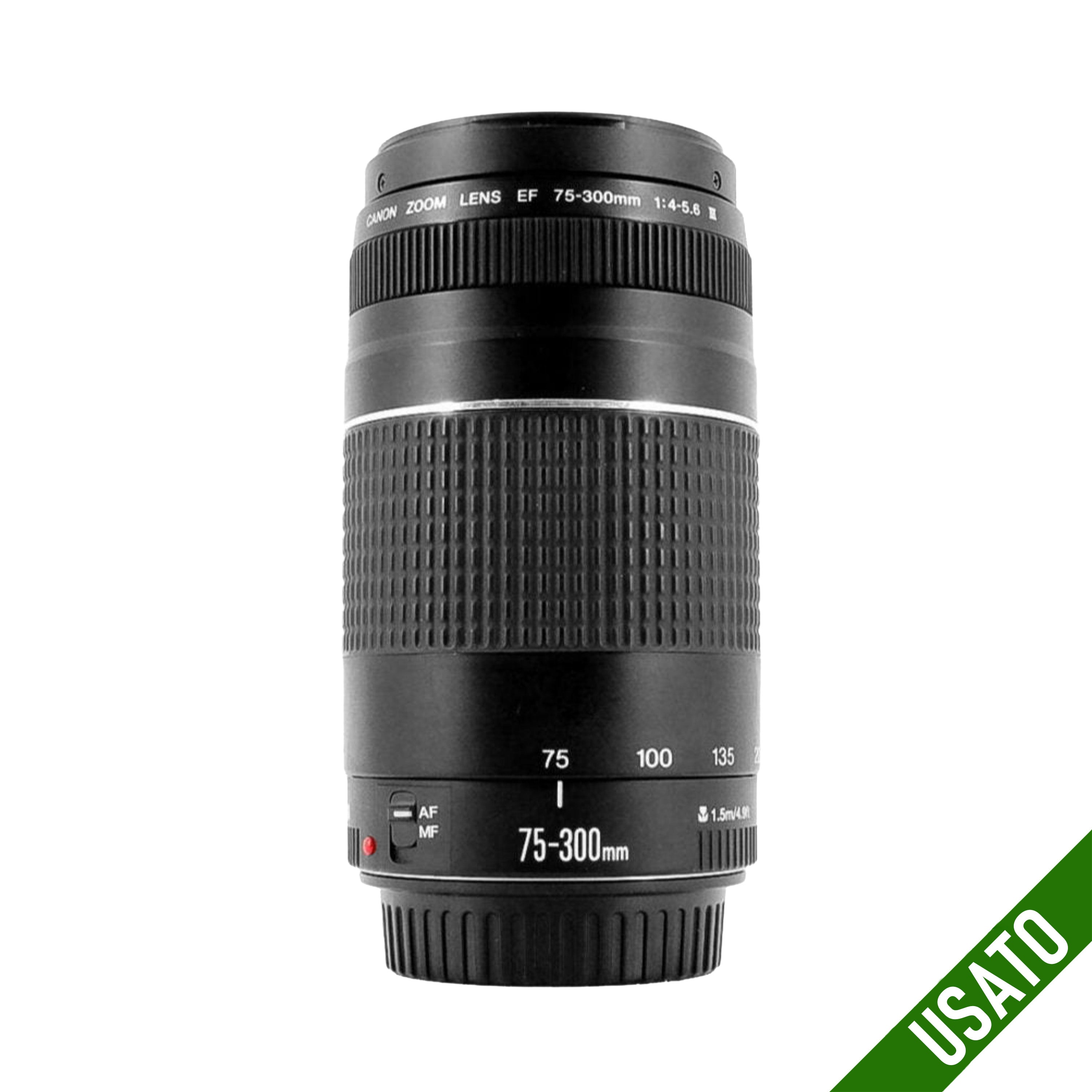 Canon EF 75-300 mm f/4-5.6 III Pari al Nuovo