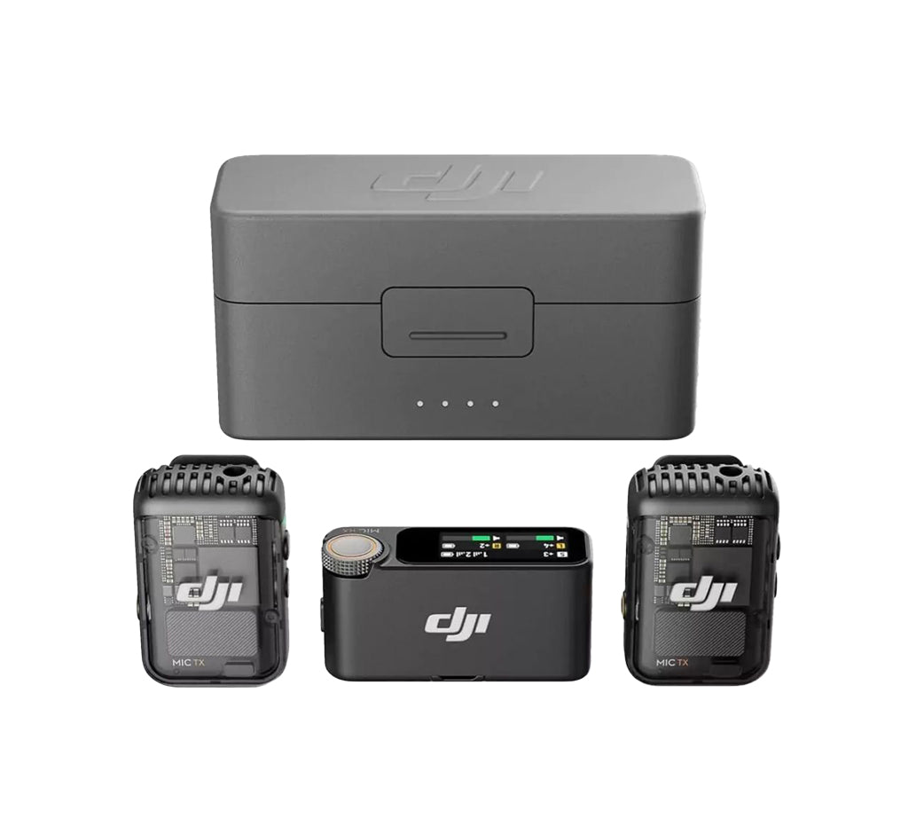 DJI Mic 2 (2 TX + 1 RX + Custodia di ricarica) NUOVO - Fratticioli Store