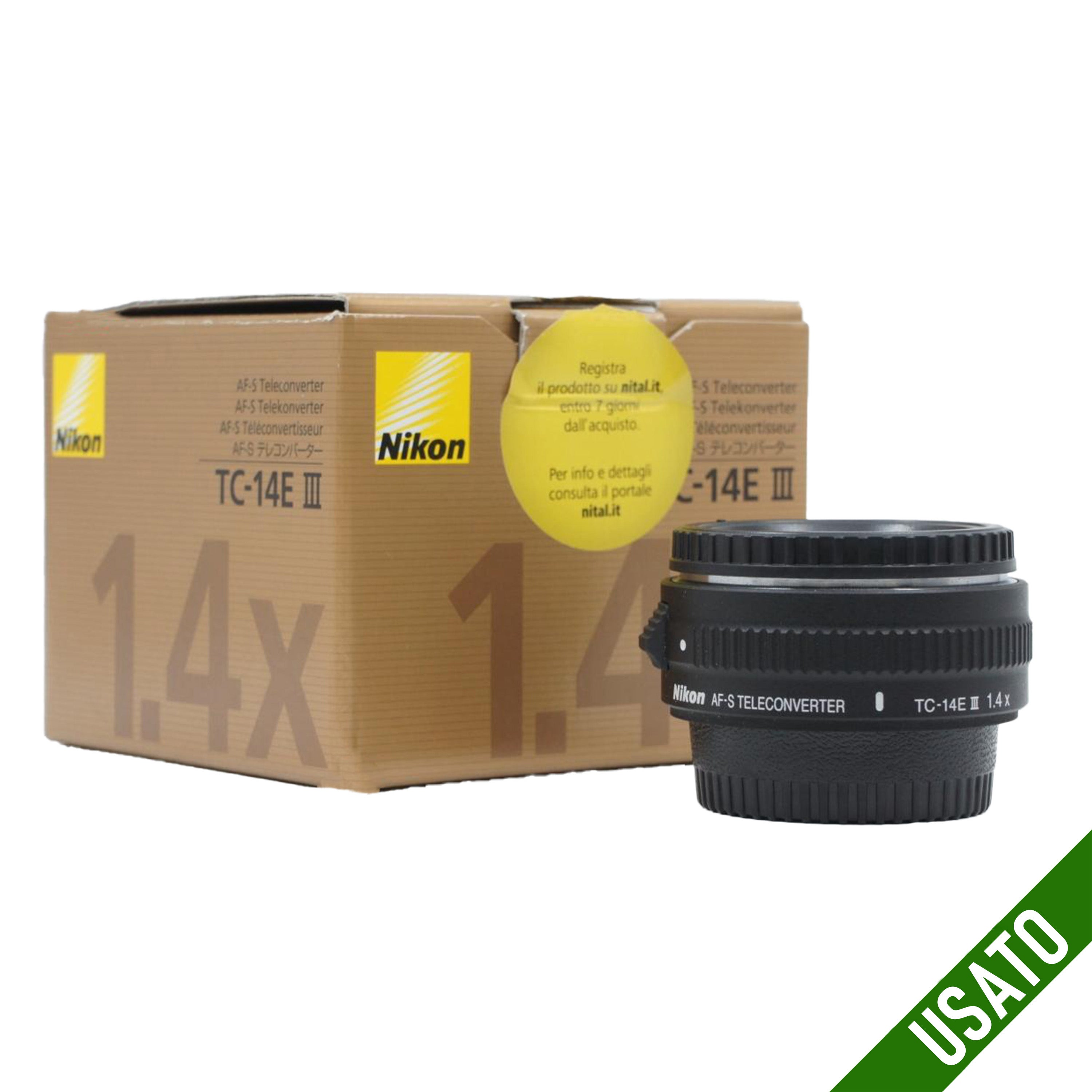 Teleconverter NIKON AF-S Nikon TC-14E III 1.4x Usato