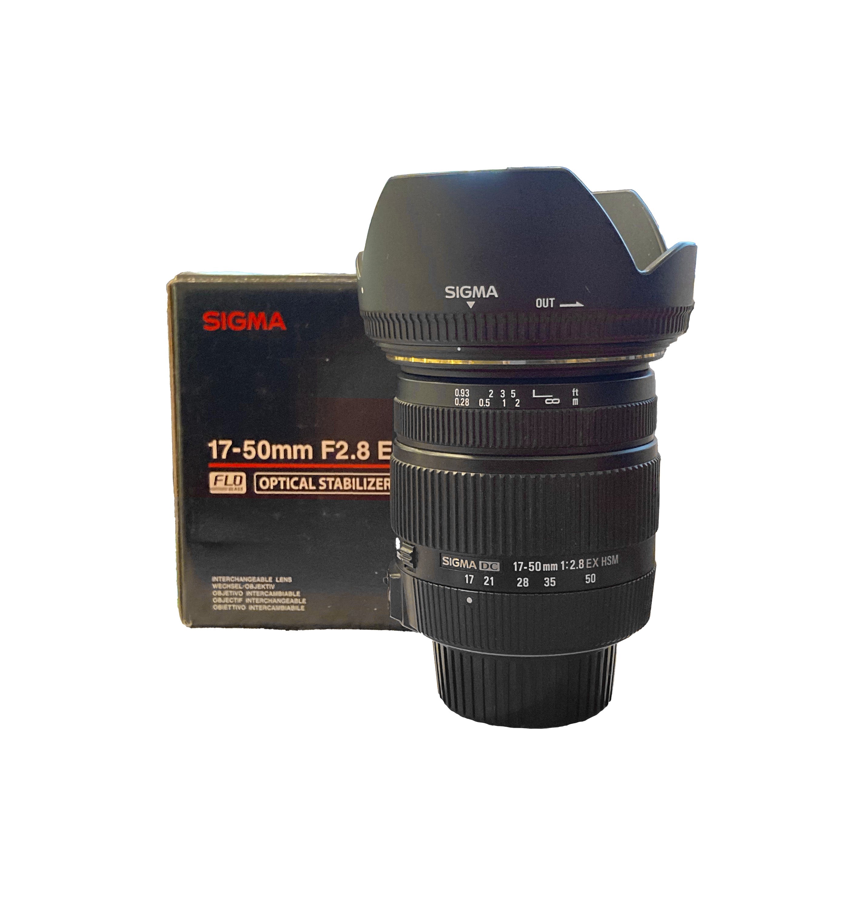 Sigma 17-50mm f/2.8 EX HSM Attacco Nikon Usato