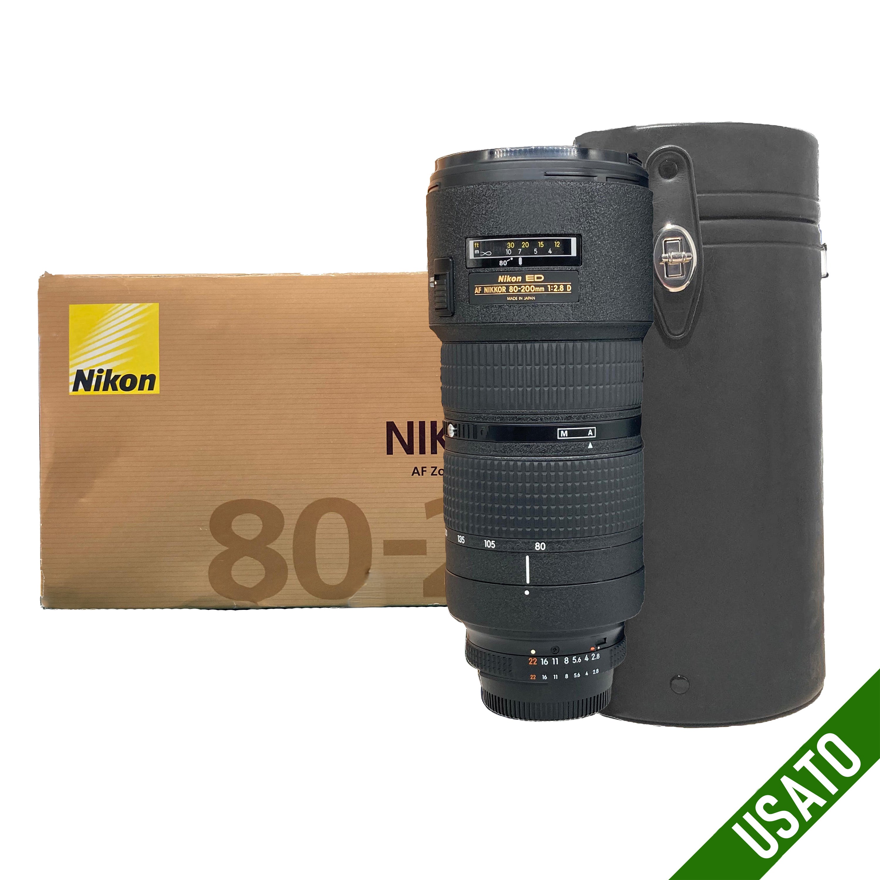 Nikon AF 80-200 mm f/2.8 ED D BIGHIERA in Ottime Condizioni