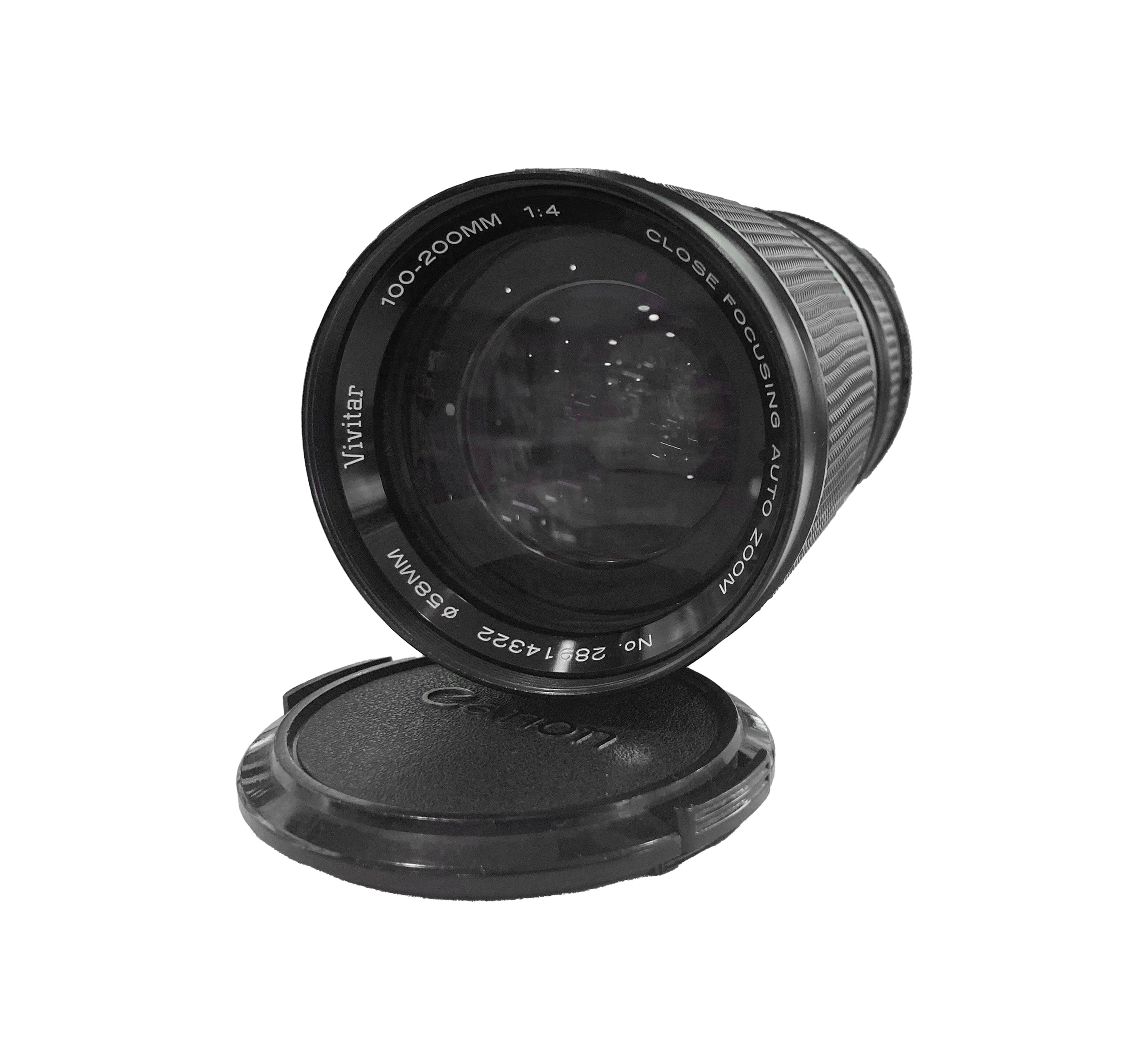 Vivitar 100-200mm f/4 attacco Pentax K Usato