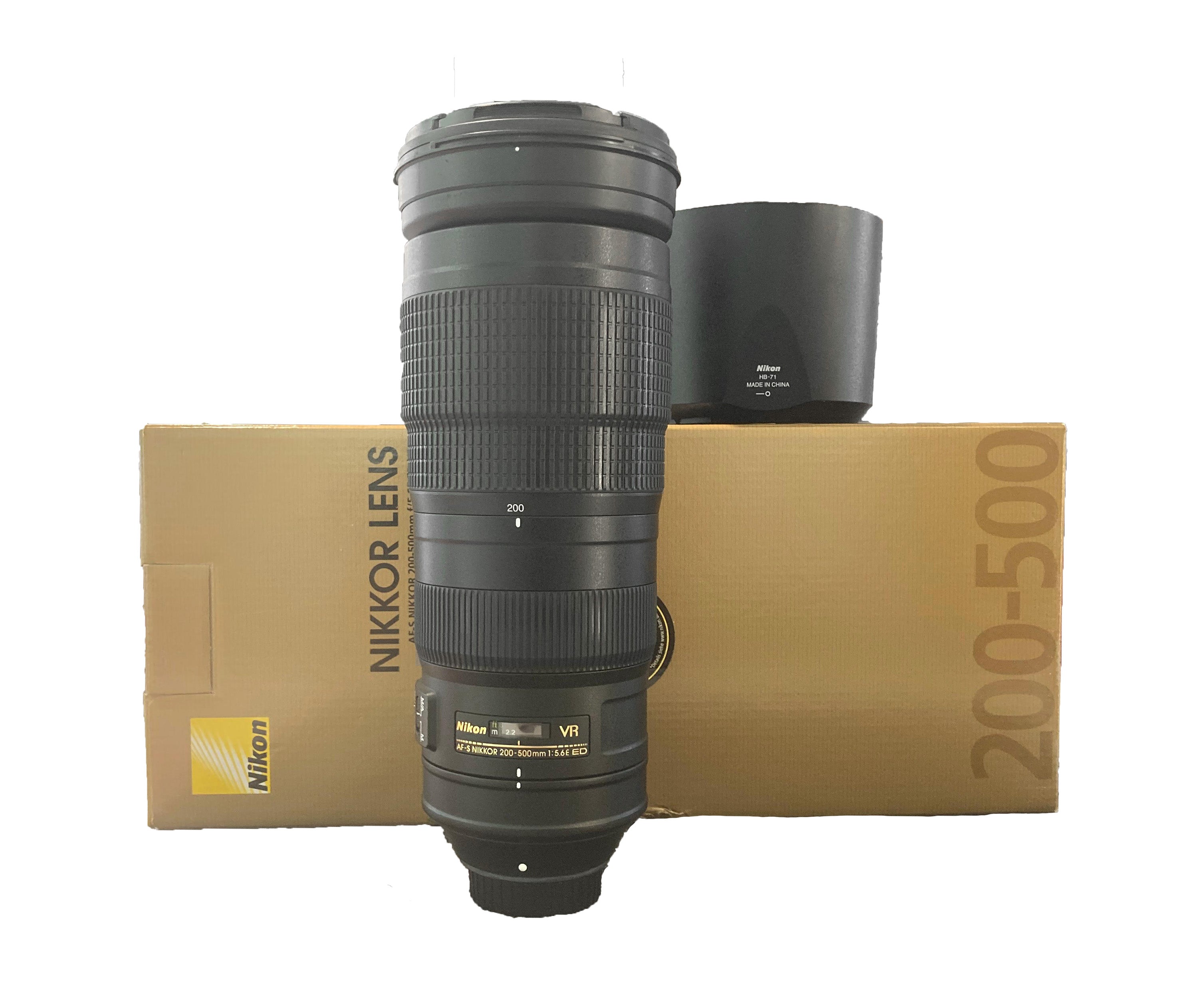 Nikon AF-S Nikkor 200-500mm f/5.6E ED VR Come Nuovo Nital