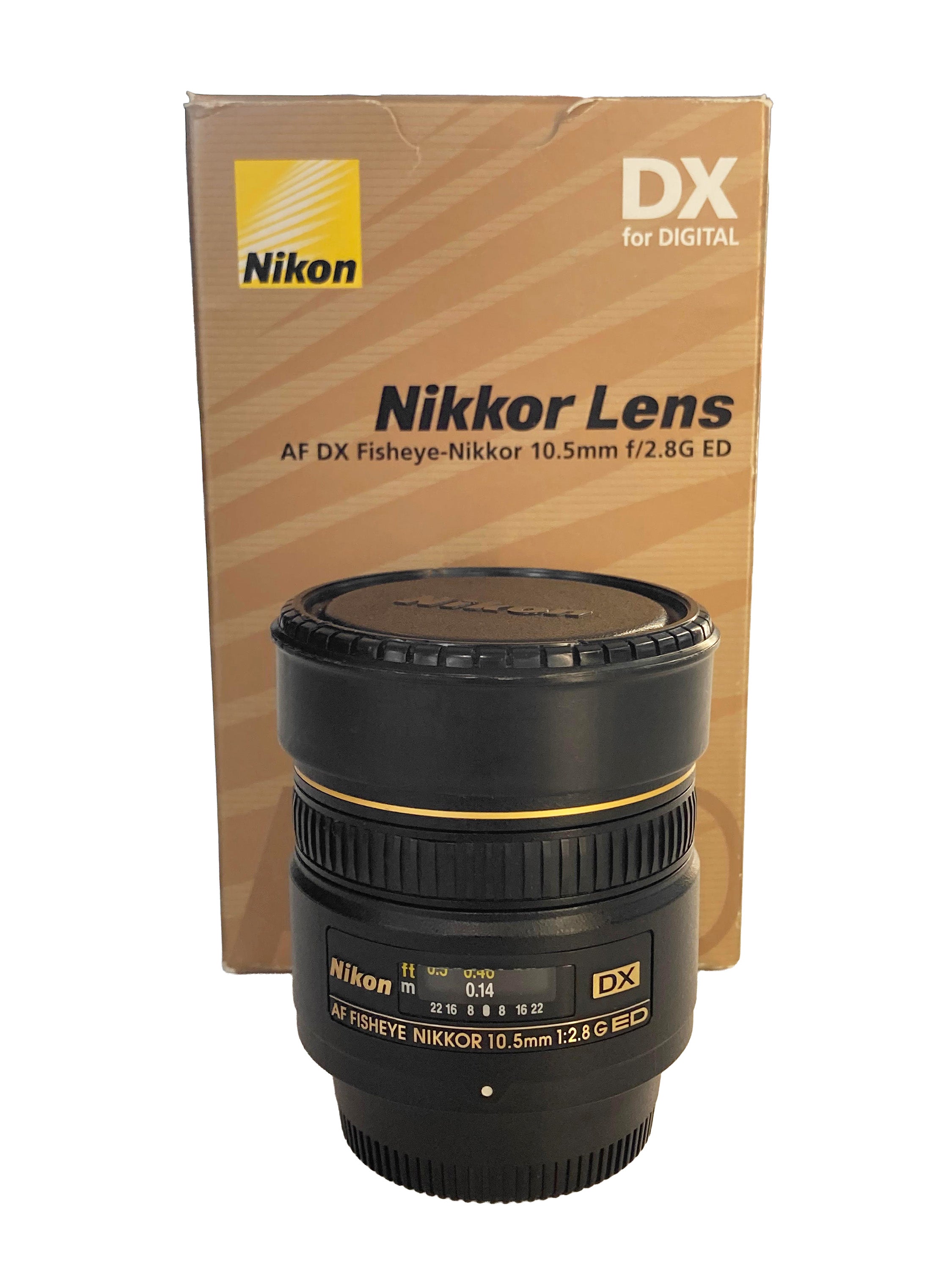 Fisheye Nikon AF DX 10.5 mm f/2.8 G ED Pari al Nuovo
