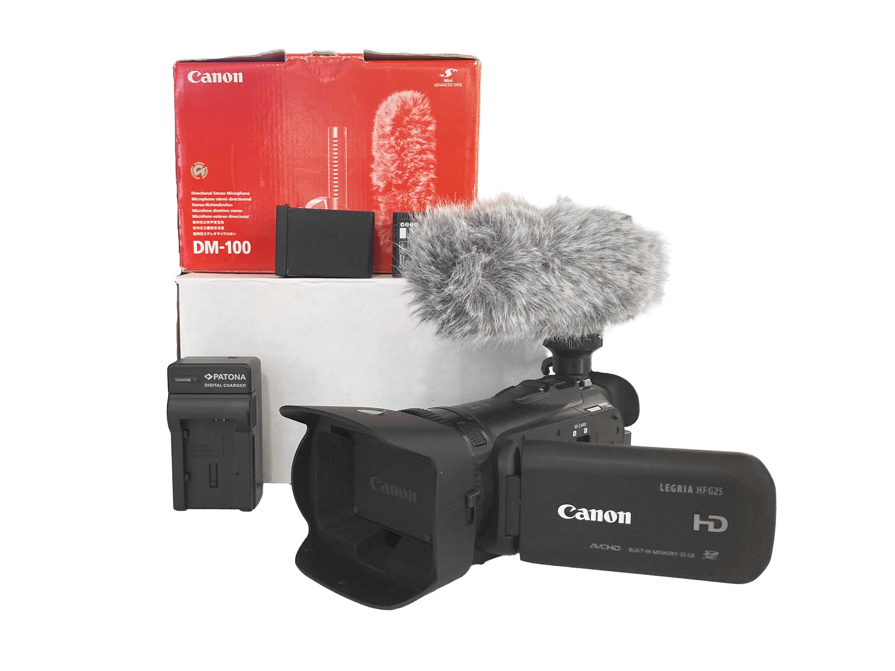 Canon Legria HF G25 + DM-100 Occasione