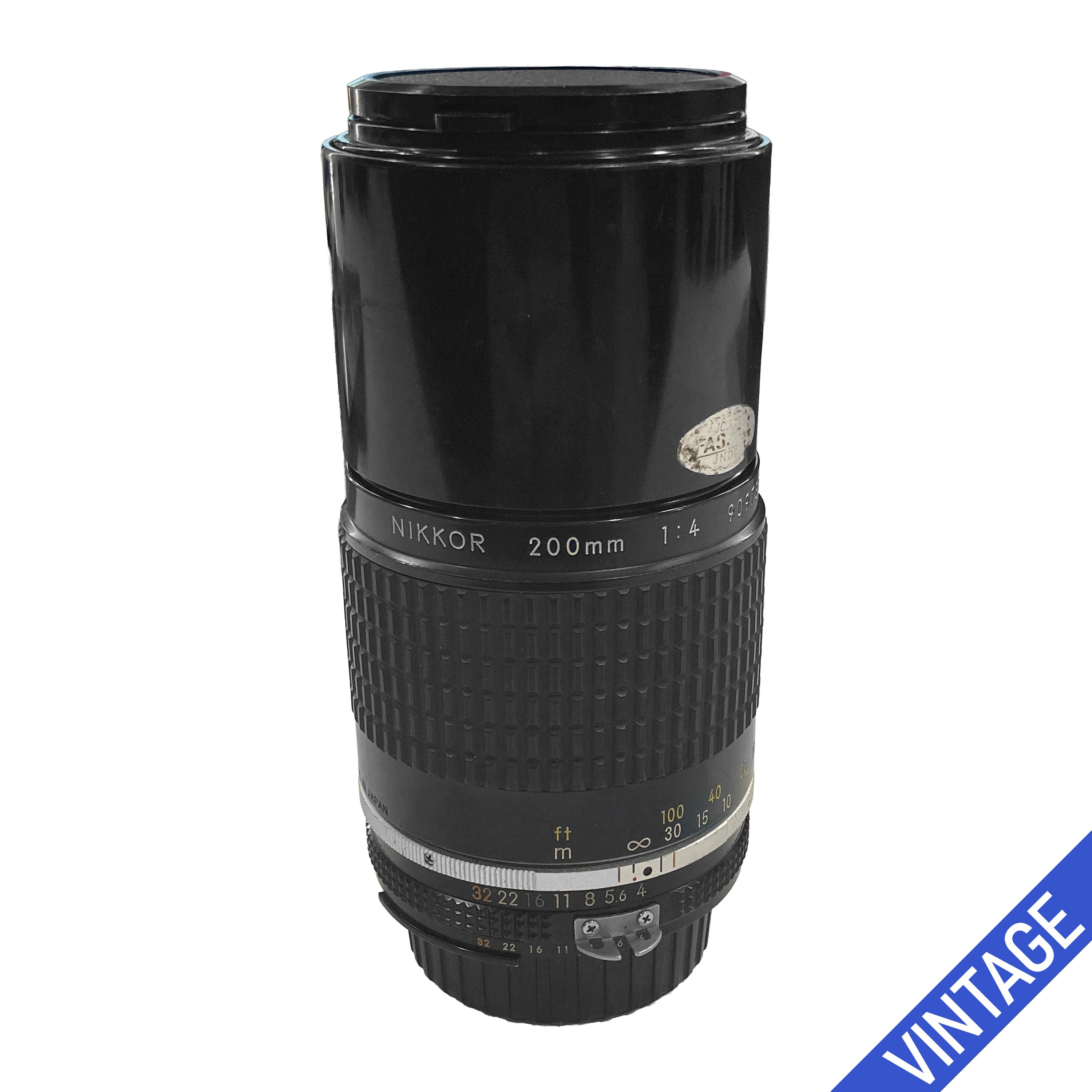 Nikon Ai-S Nikkor 200 mm f/4 Usato