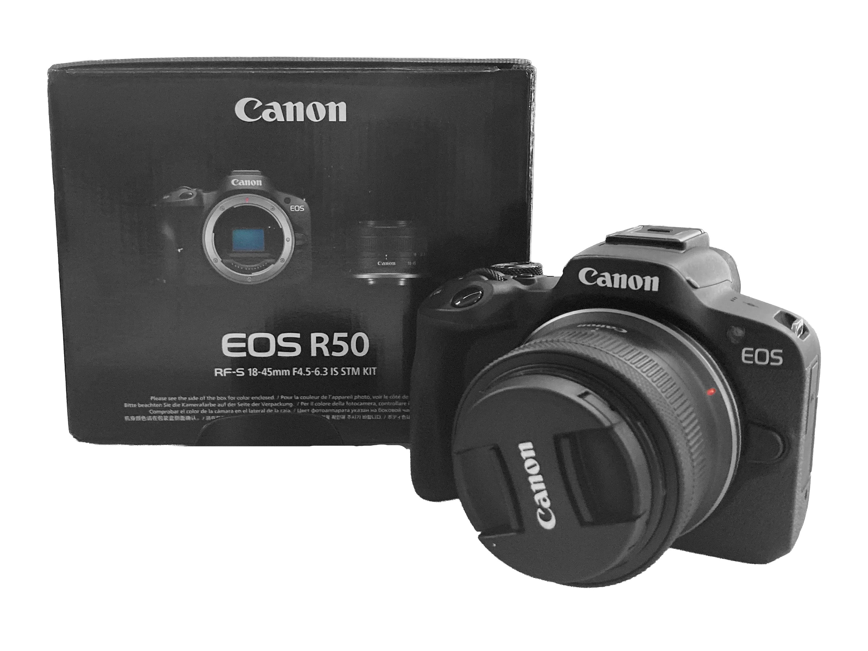 Canon EOS R 50 + 18-45 mm F4.5-6.3 IS STM Come Nuovi