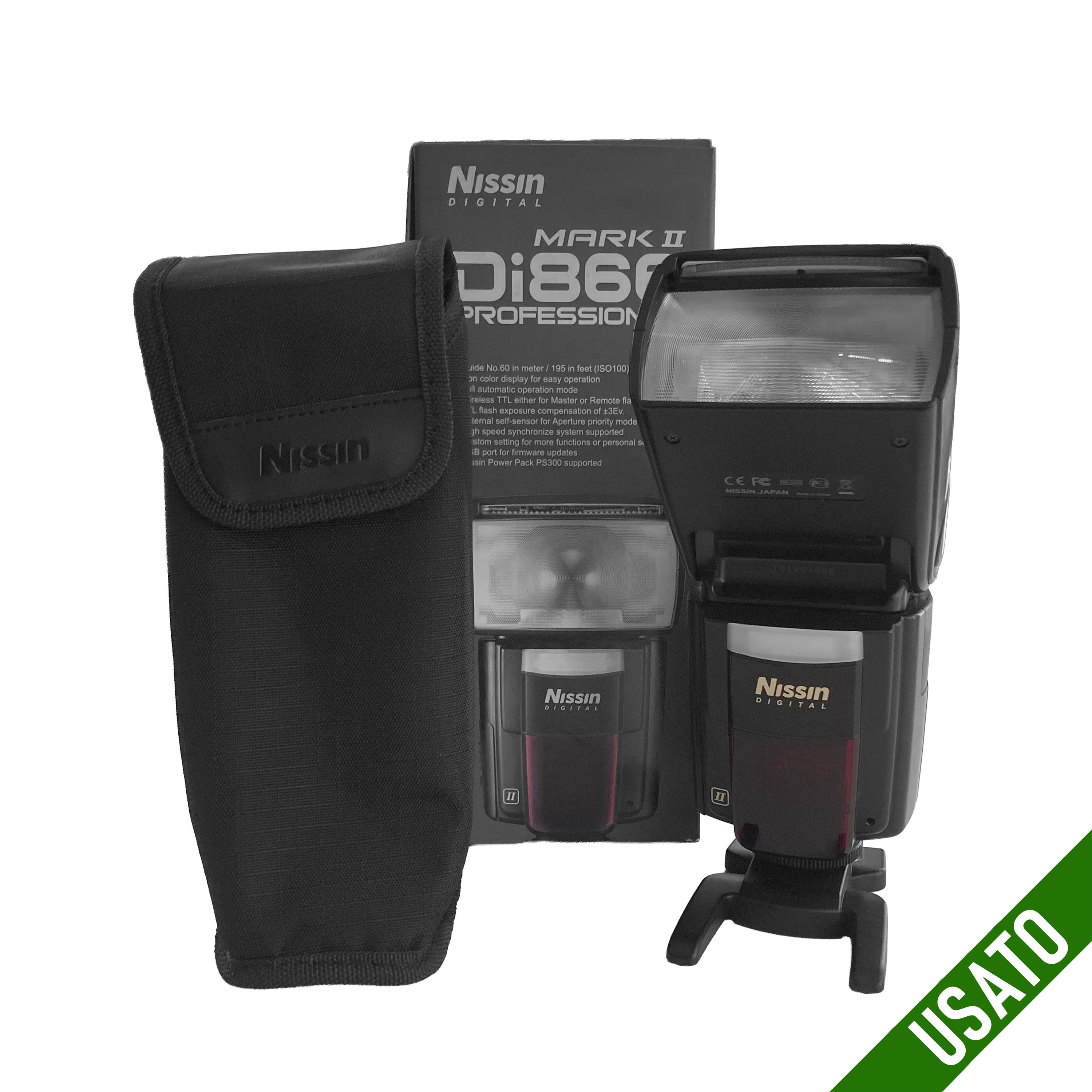 Flash Nissin Di866 Mark II per Canon Usato