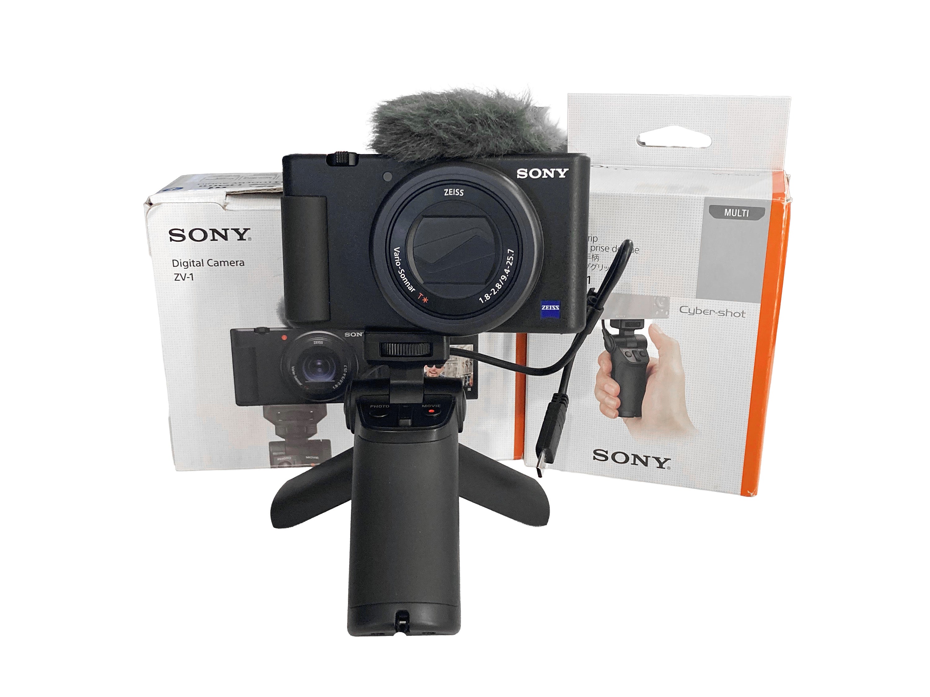 Sony ZV-1 + Impugnatura Sony VCT-SGR1 Come Nuovi
