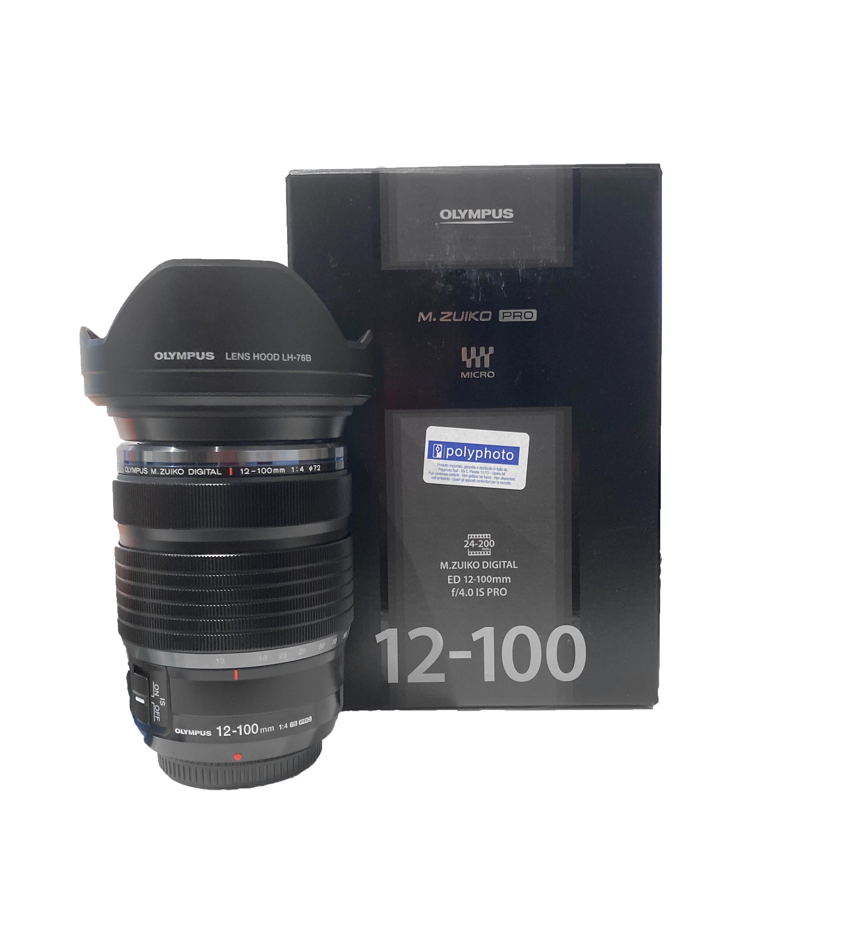 Olympus Zuiko 12-100mm f/4.0 IS Pro Praticamente Nuovo