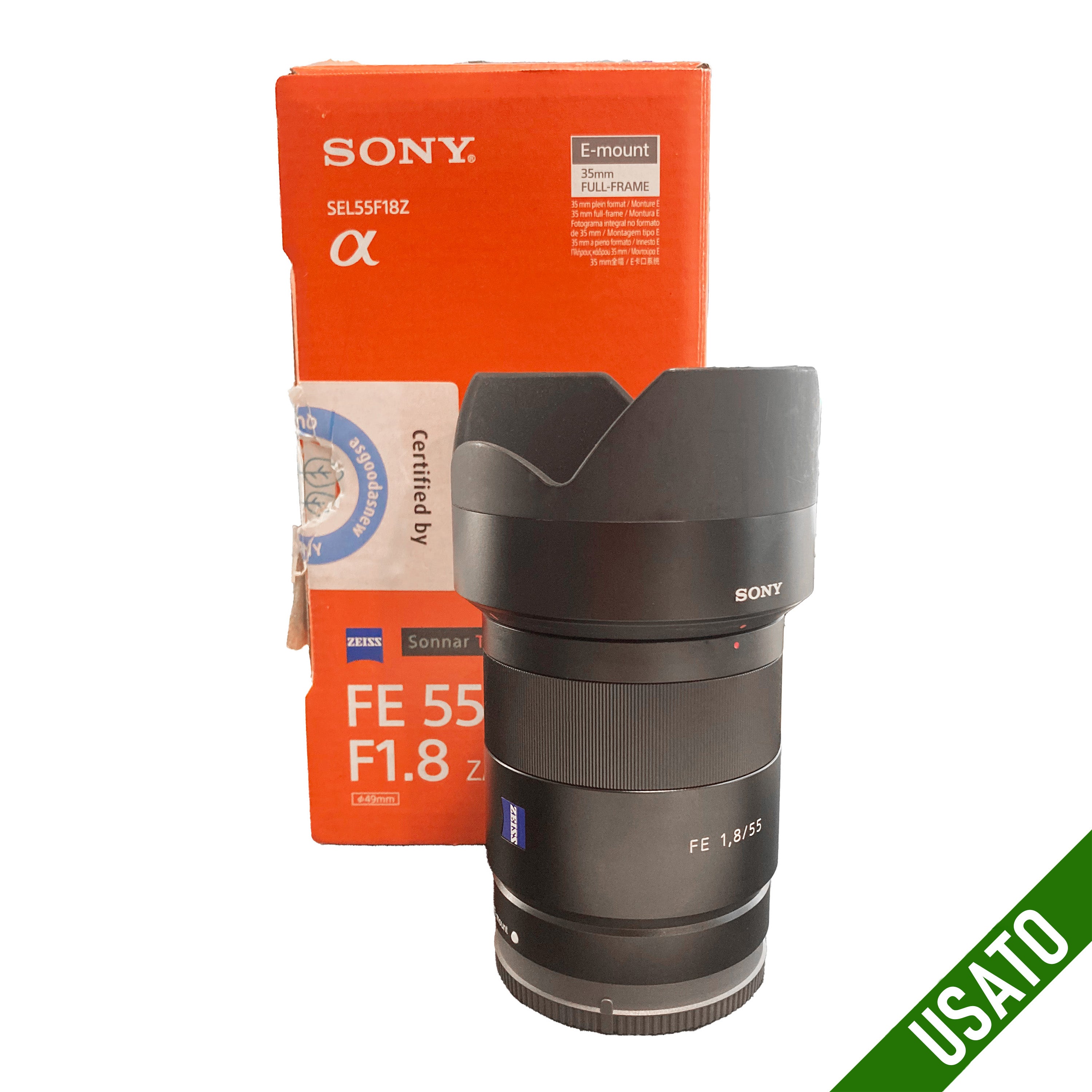 Sony FE 55 mm f/1.8 ZA Sonnar T* Ottime Condizioni