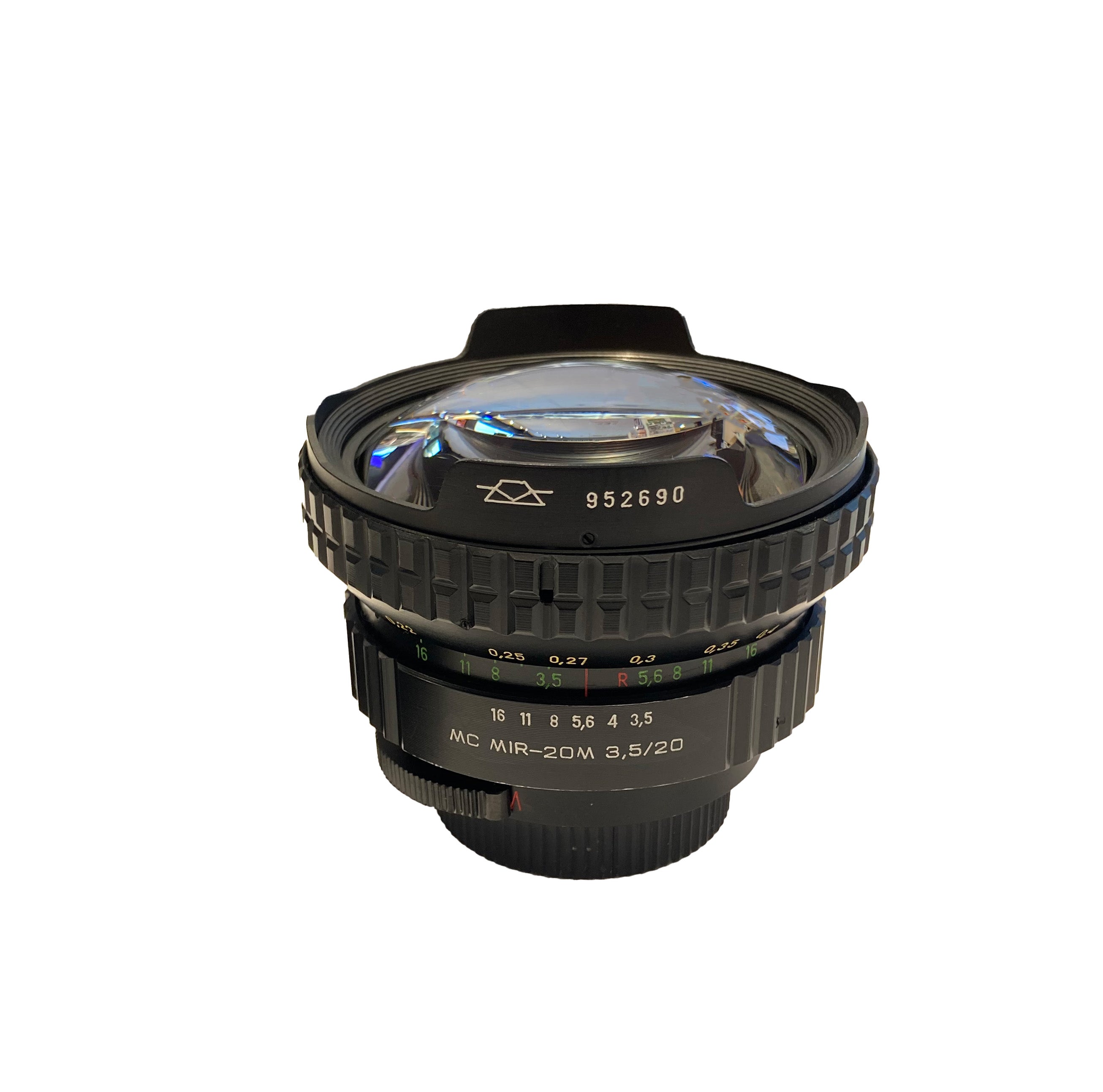 Zenit mir-20M 20mm f/3.5 Attacco M42 perfetto
