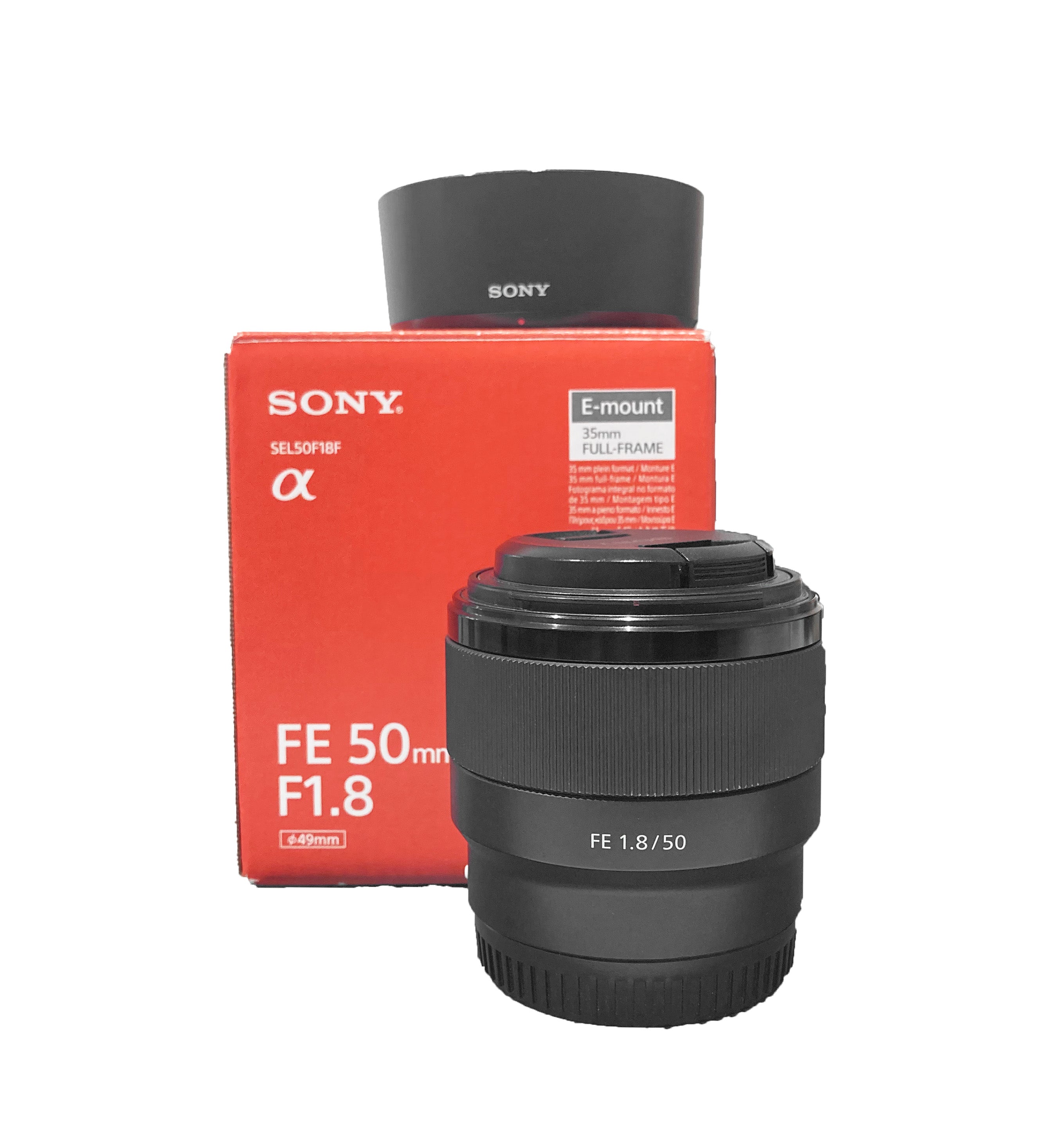 Sony FE 50 mm f/1.8 Pari al Nuovo