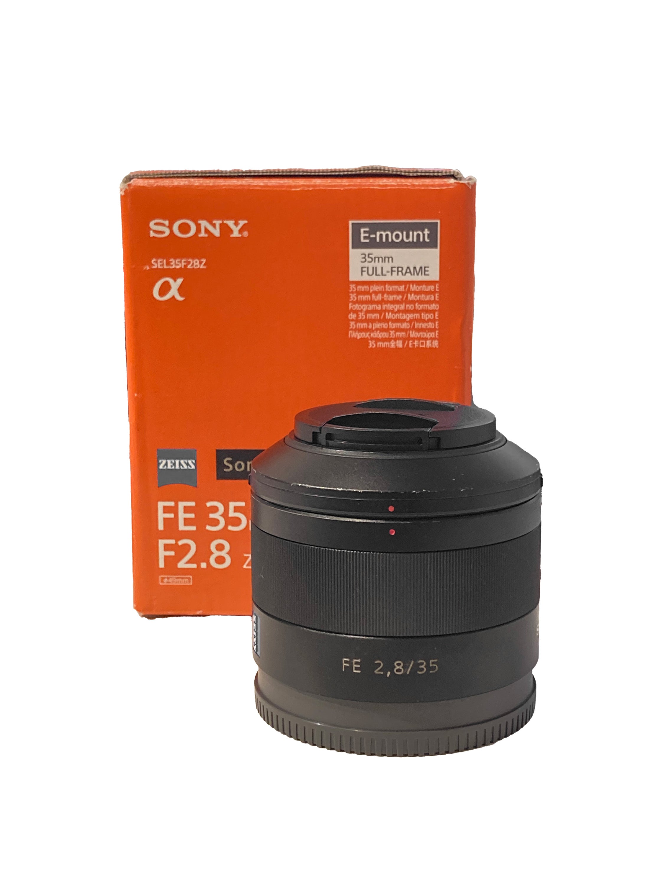 Obiettivo Sony FE 35mm f/2.8 ZA Sonnar T Usato
