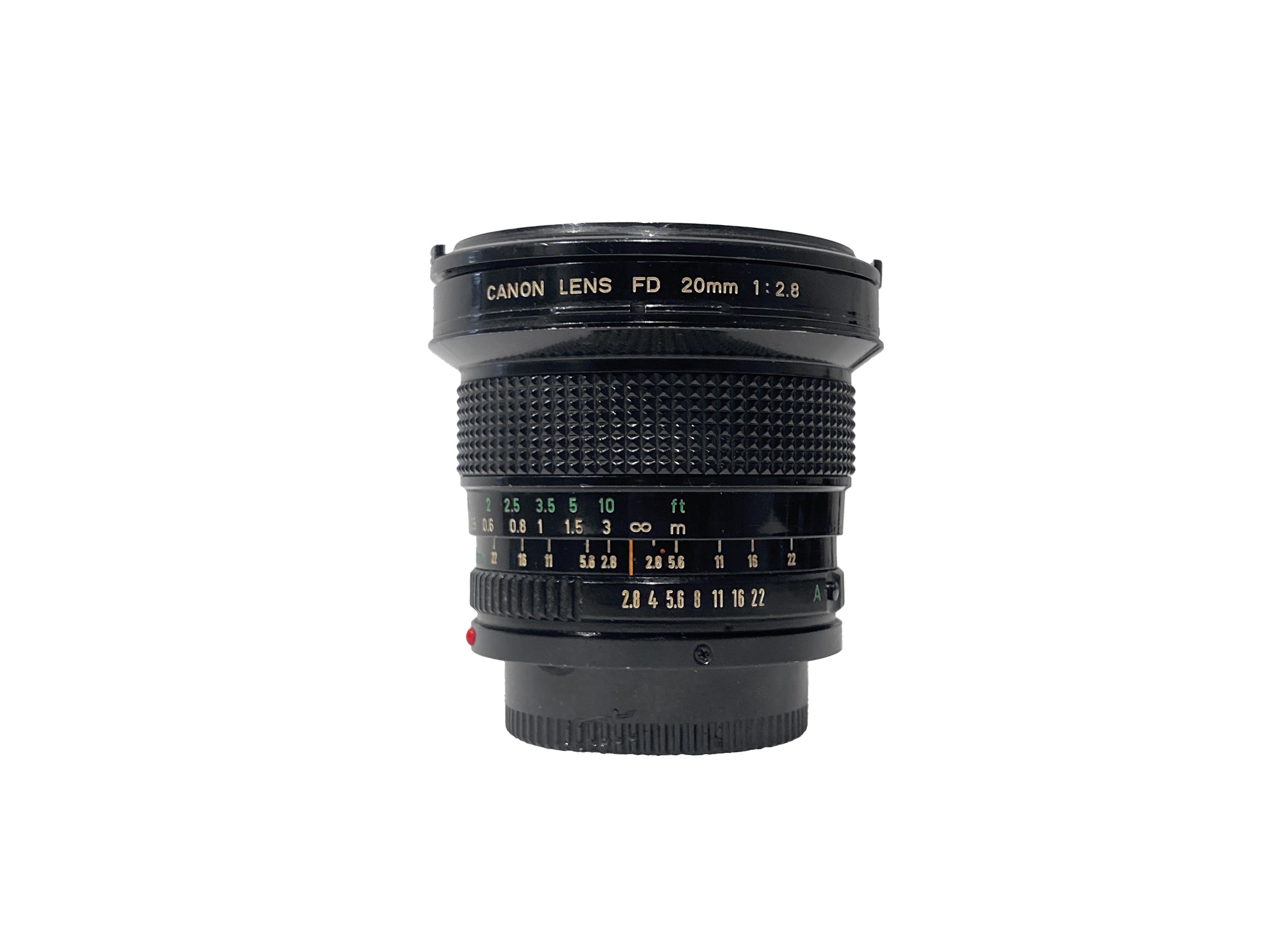 Canon new FD 20mm f/2.8 Usato