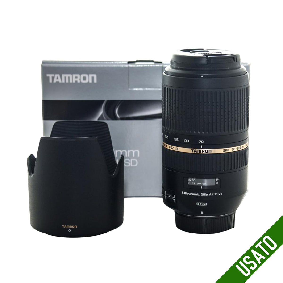 Tamron SP 70-300 mm f/4-5.6 Di VC USD per Nikon Come Nuovo