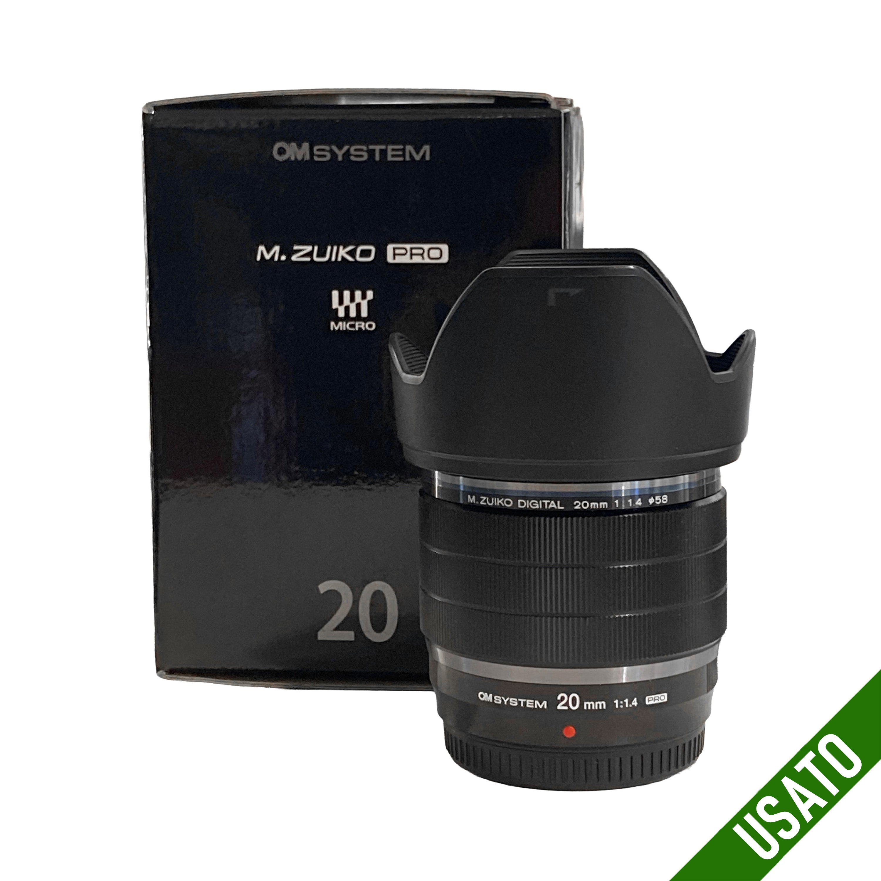 OM System ED 20 mm f/1.4 PRO Come Nuovo