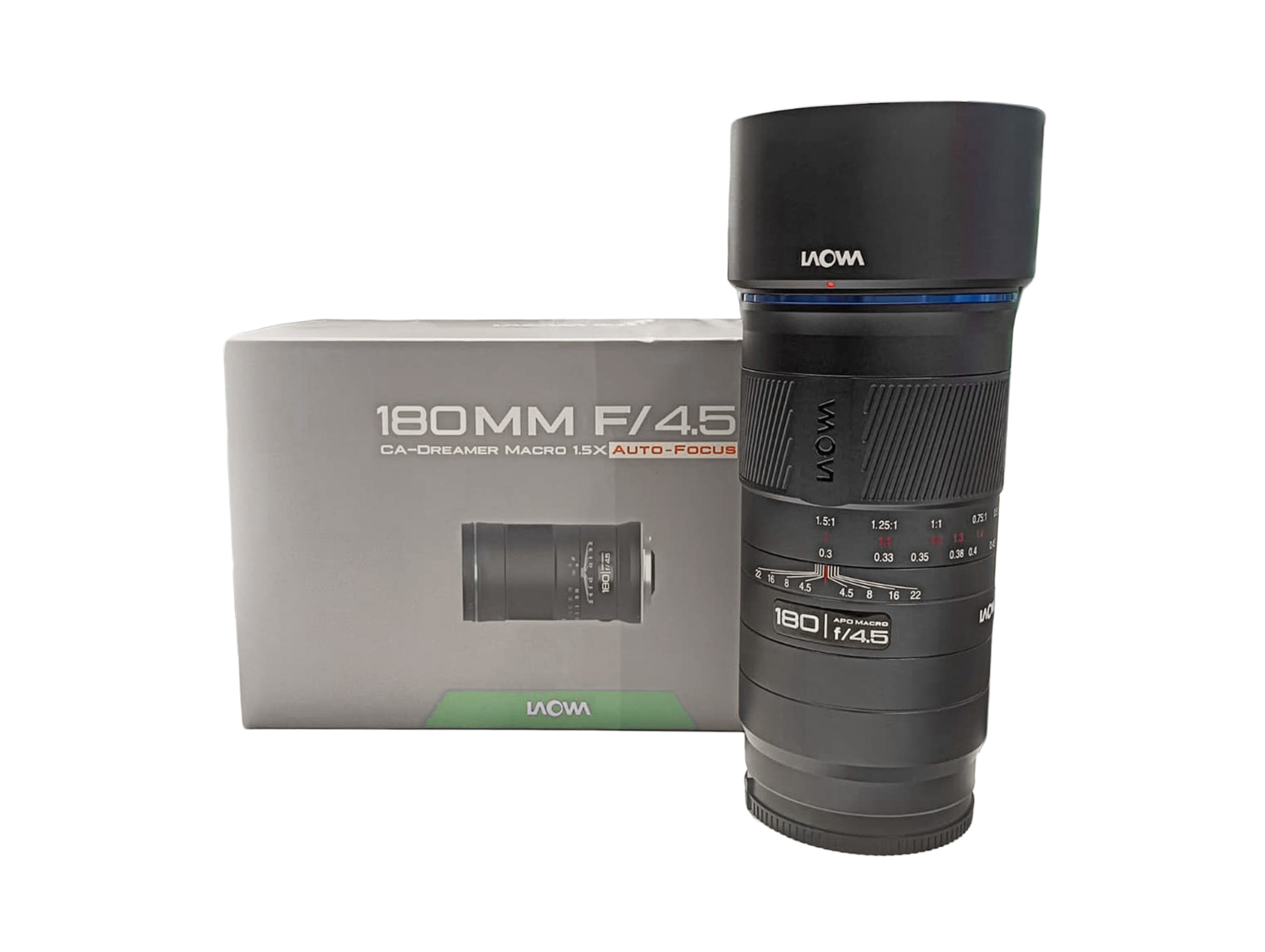 Venus Laowa 180 mm f/4.5 Macro Attacco Sony Come Nuovo