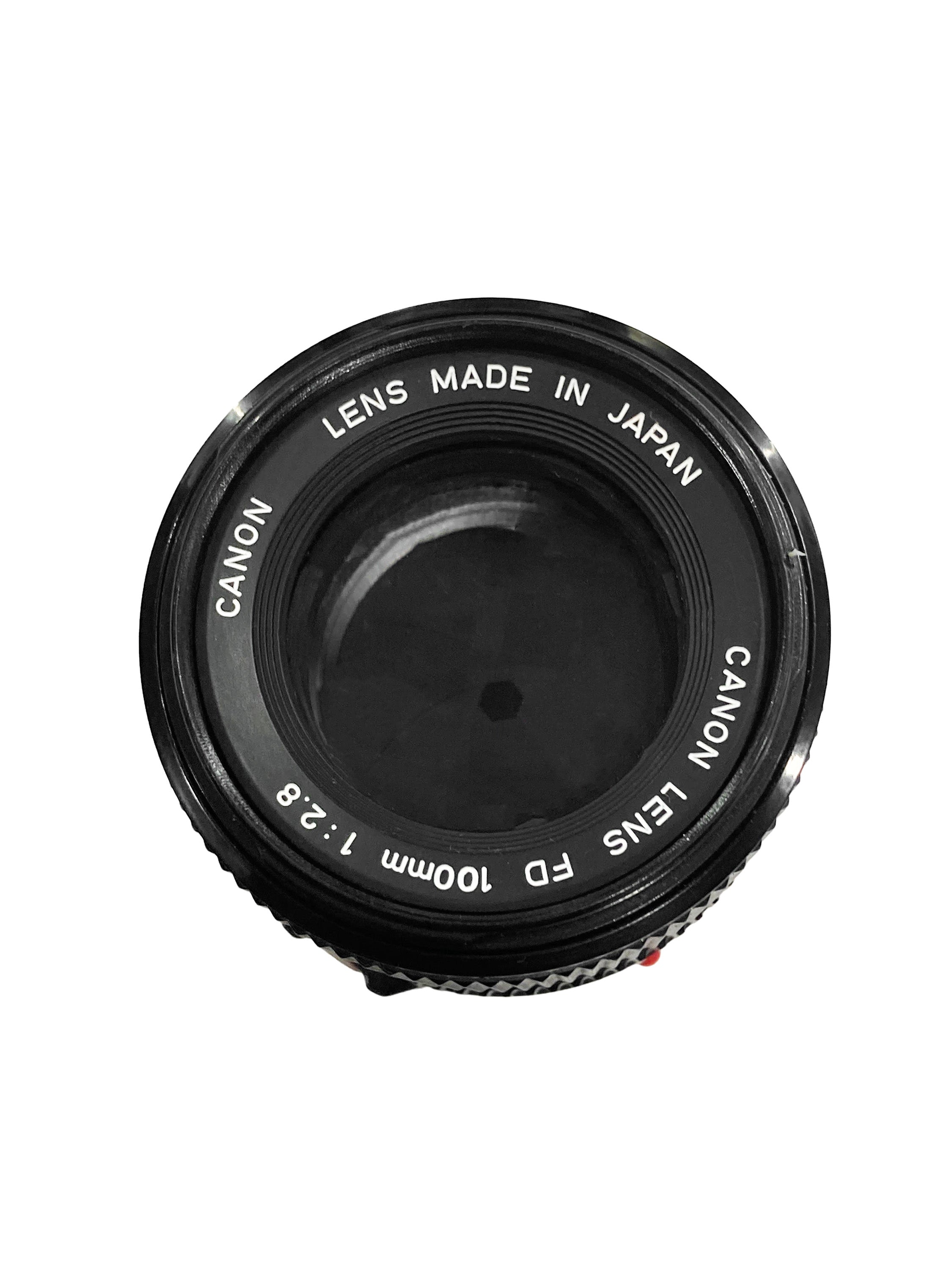 Canon FD New 100 mm f/2.8 in Ottime Condizioni