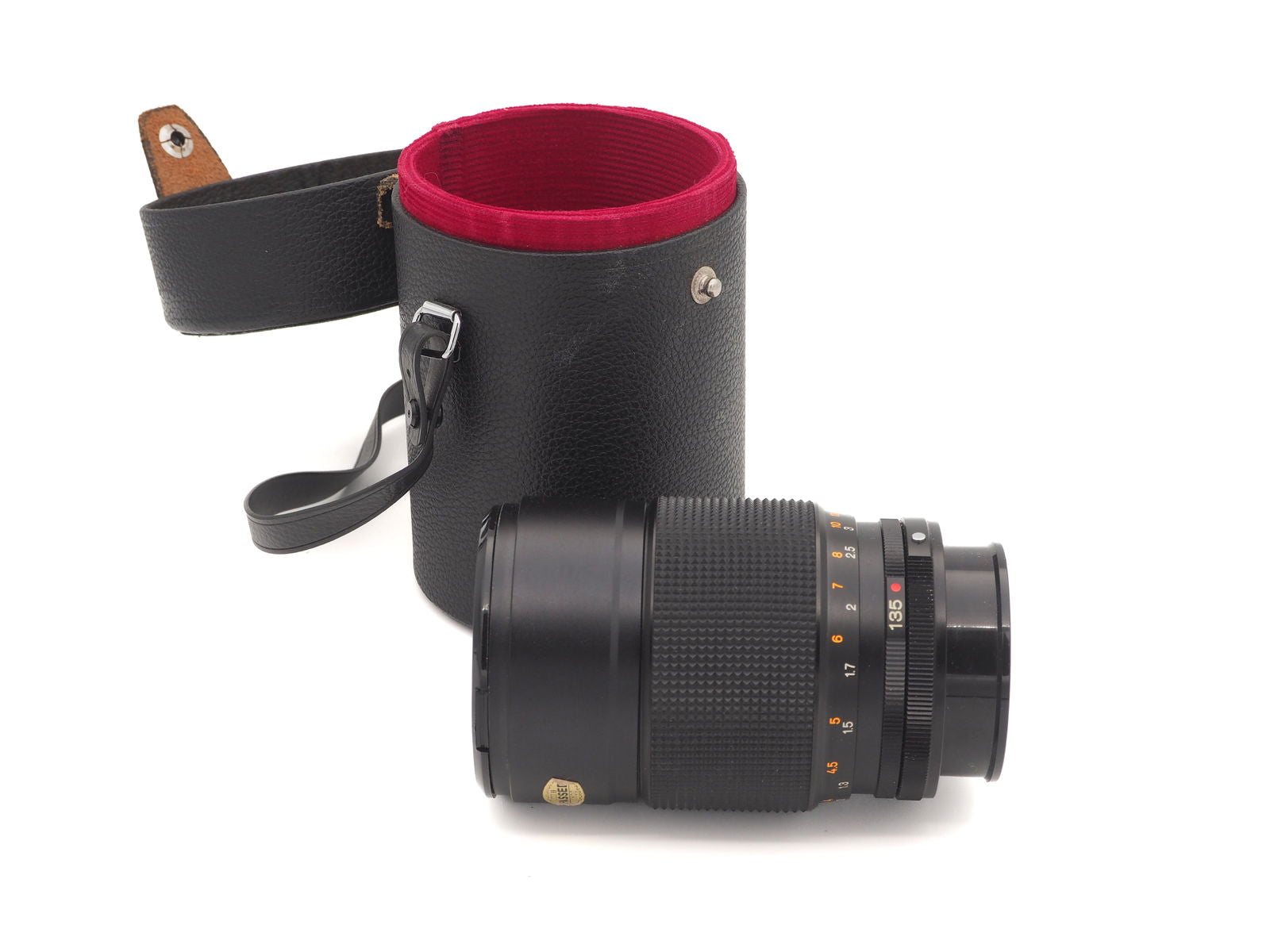 Konica Hexanon 135 mm f/2.5 con custodia in pelle “pari al nuovo” - Fratticioli Store