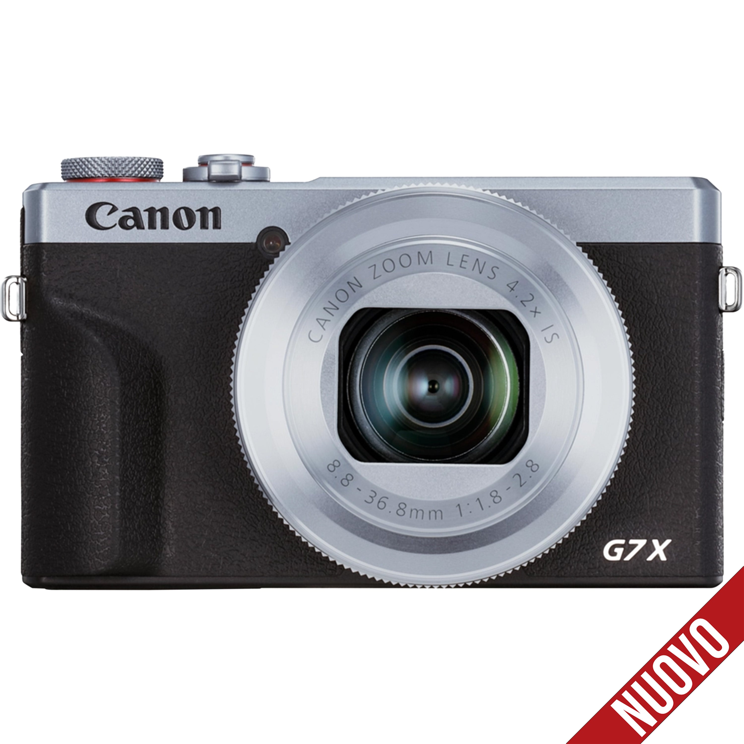 Canon PowerShot G7 X Mark 3 Argento Nuova