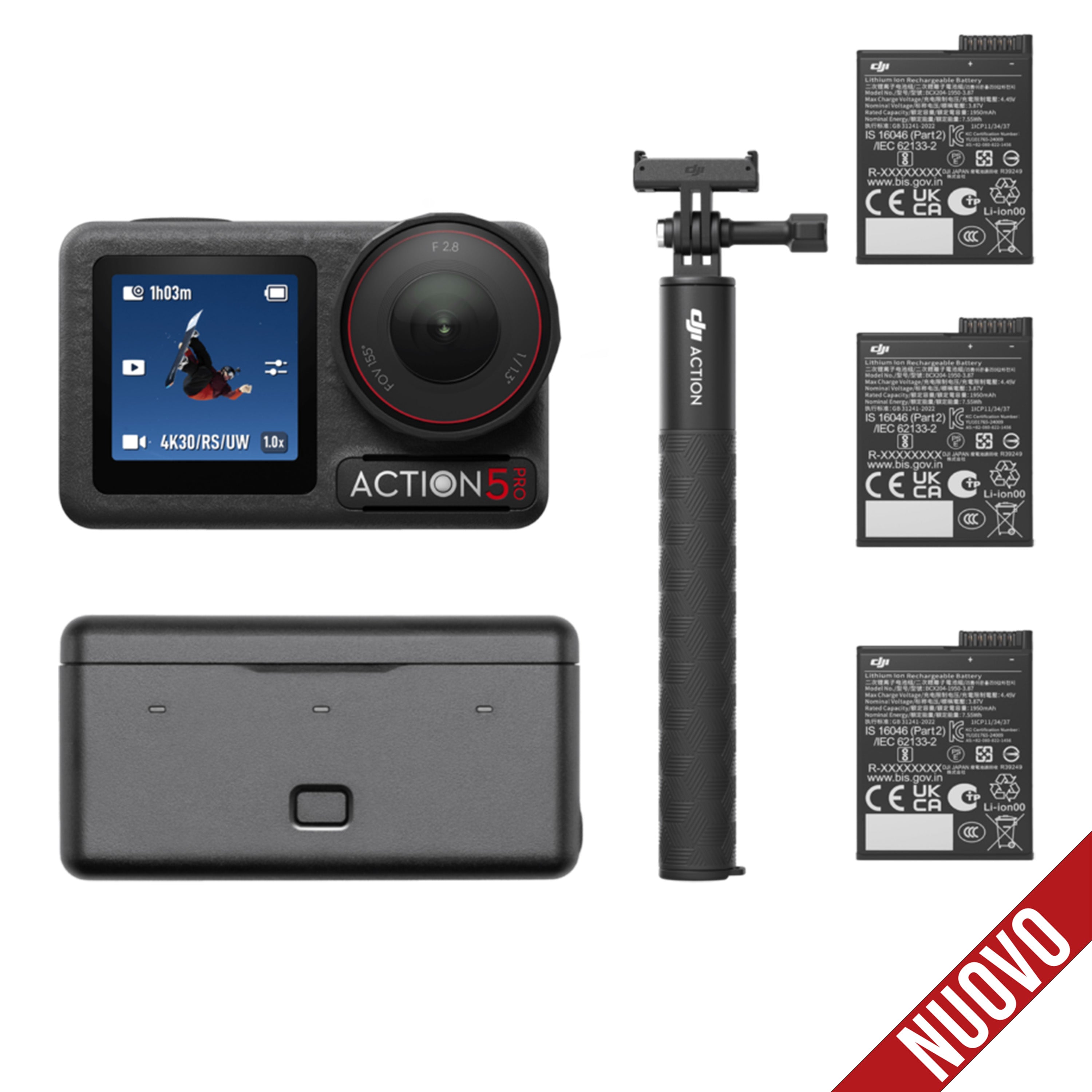 DJI Osmo Action 5 Pro Combo Nuovo