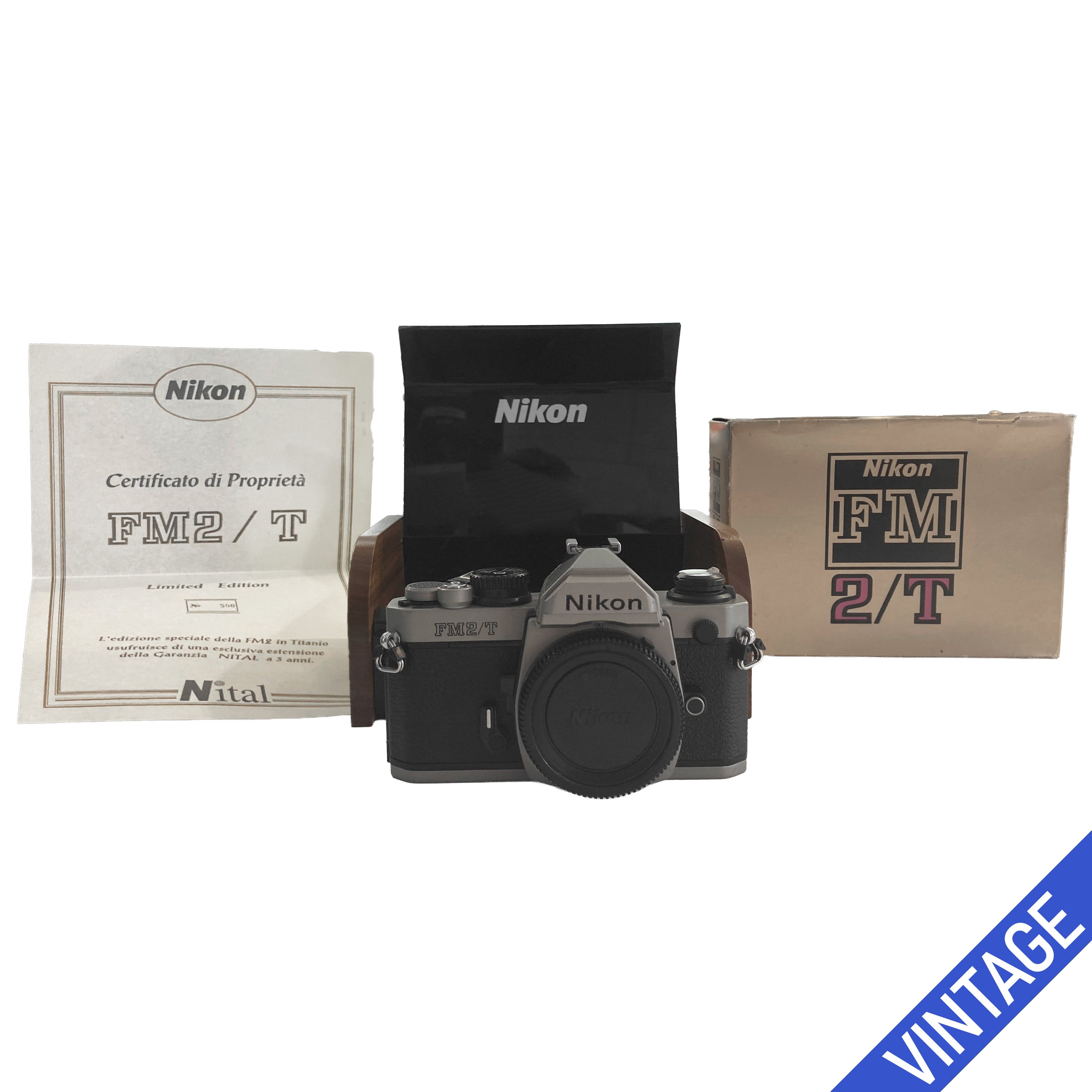 Nikon FM2/T Titanium Edizione Limitata Come Nuova