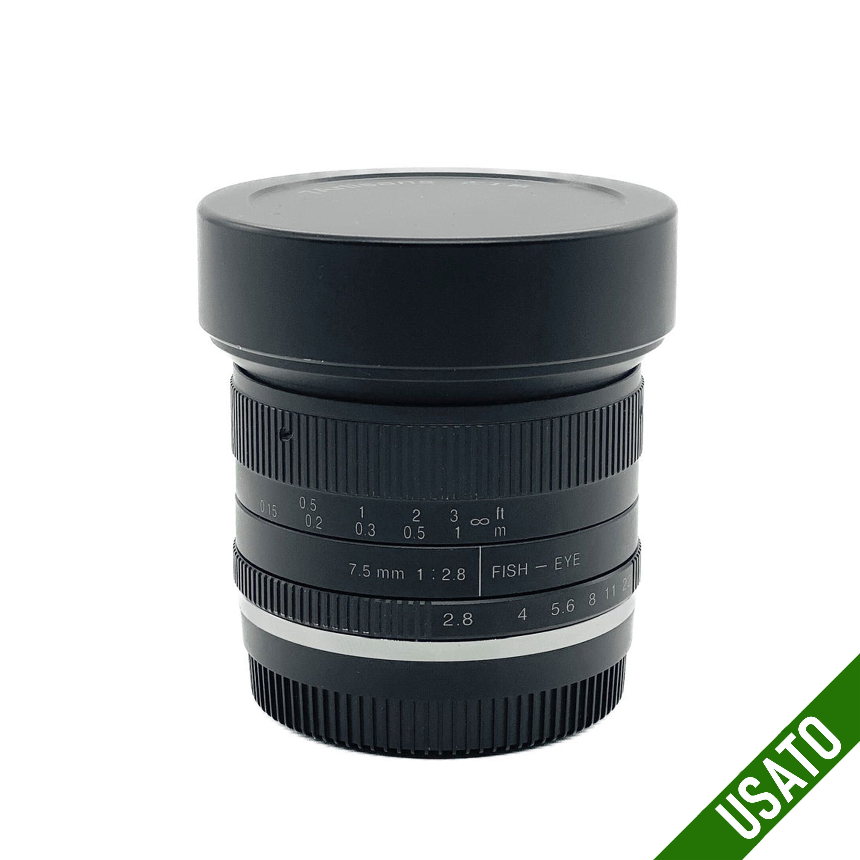 7artisans 7.5 mm F/2.8 Attacco Fujifilm Ottime Condizioni