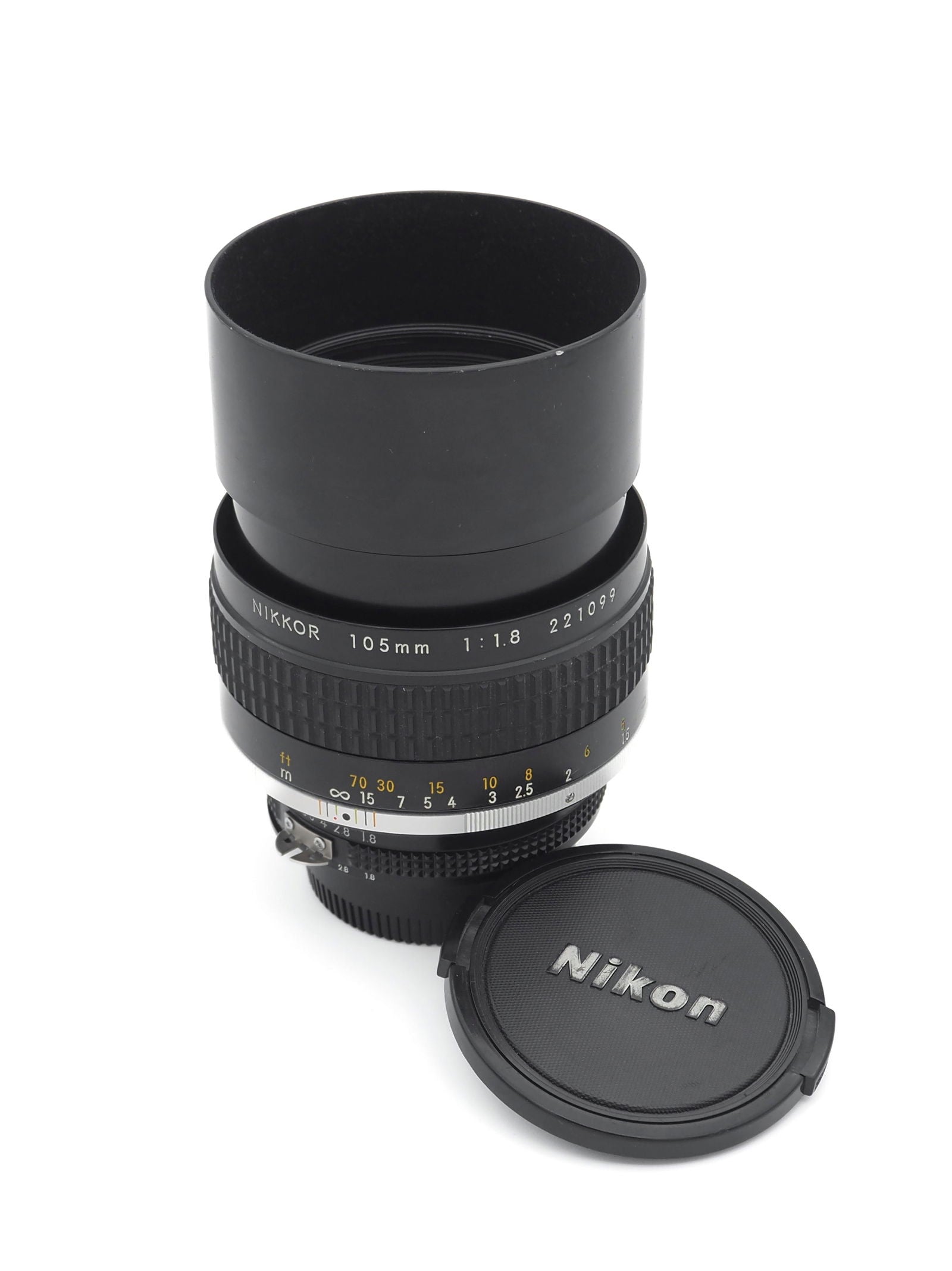 Obiettivo Nikkor 105 mm Ai-s f1.8 - Fratticioli Store