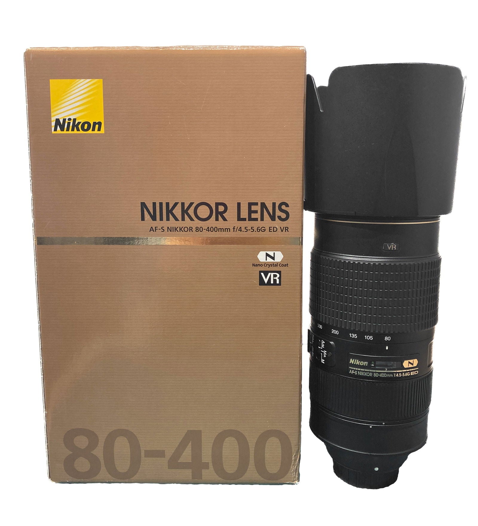 Obiettivo Nikon 80-400 f 4.5-5.6 Usato - Fratticioli Store