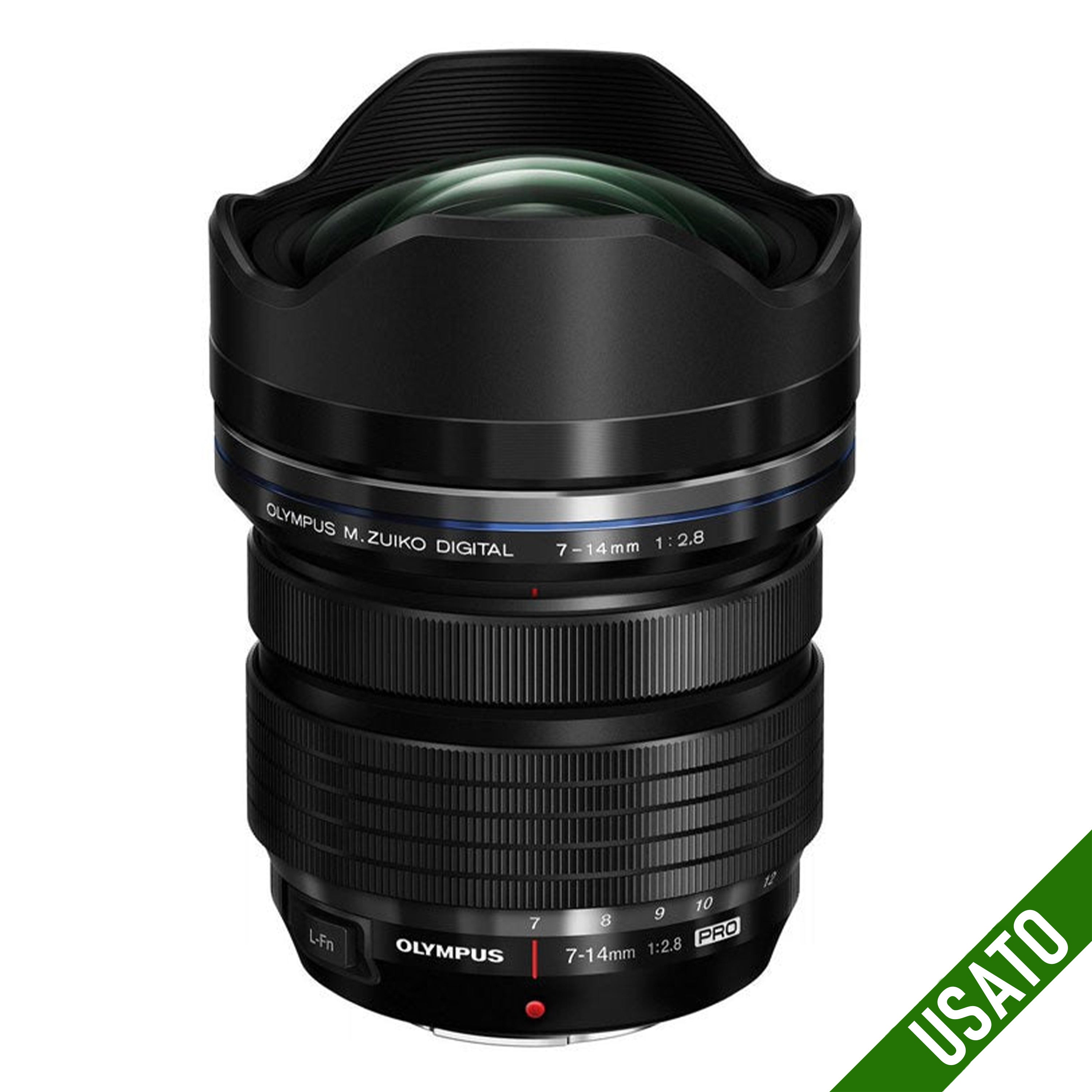 Olympus 7-14 mm f/2.8 PRO 2 mesi di vita con garanzia ufficiale 2 anni