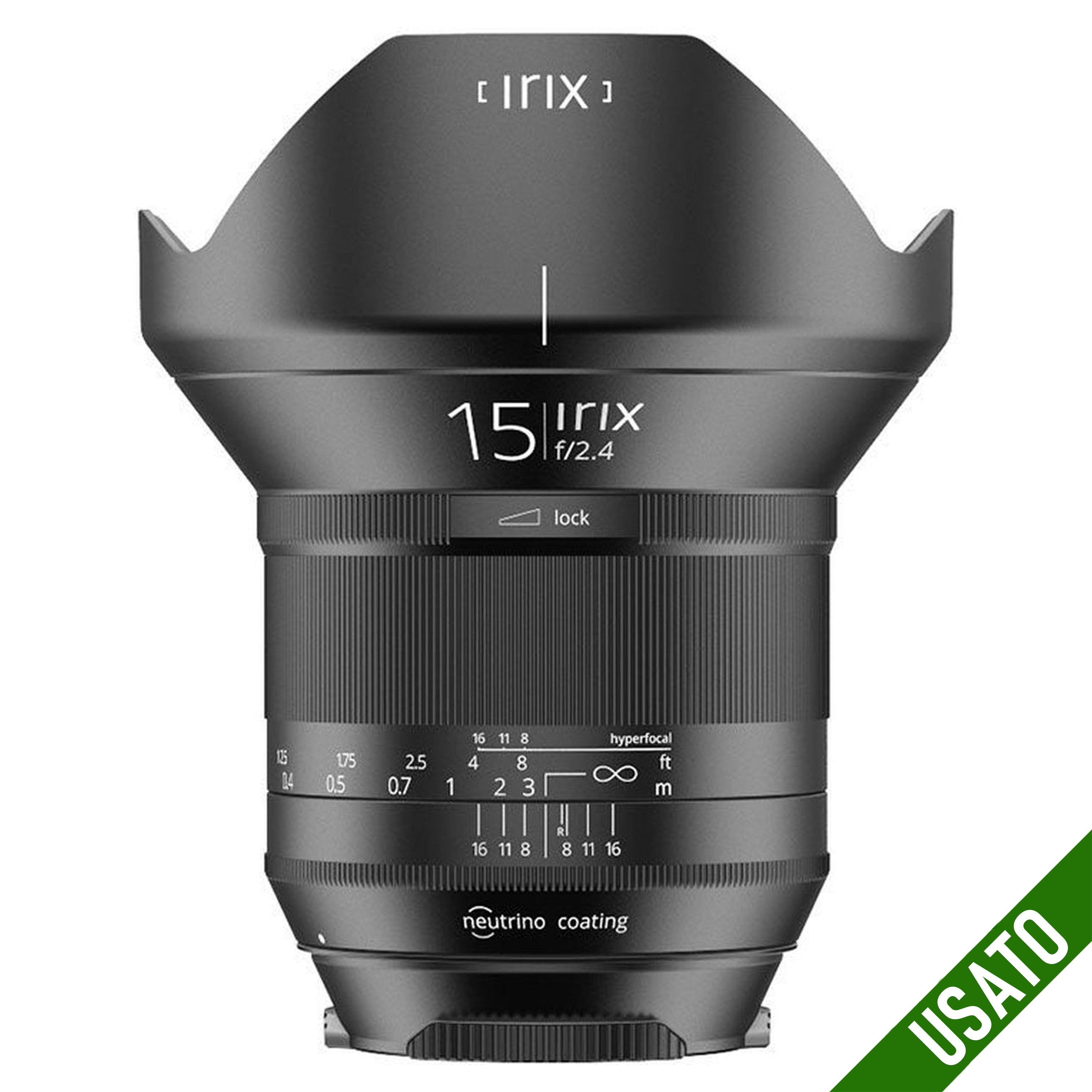 Irix 15 mm f/2.4 per Canon EF in Ottime Condizioni
