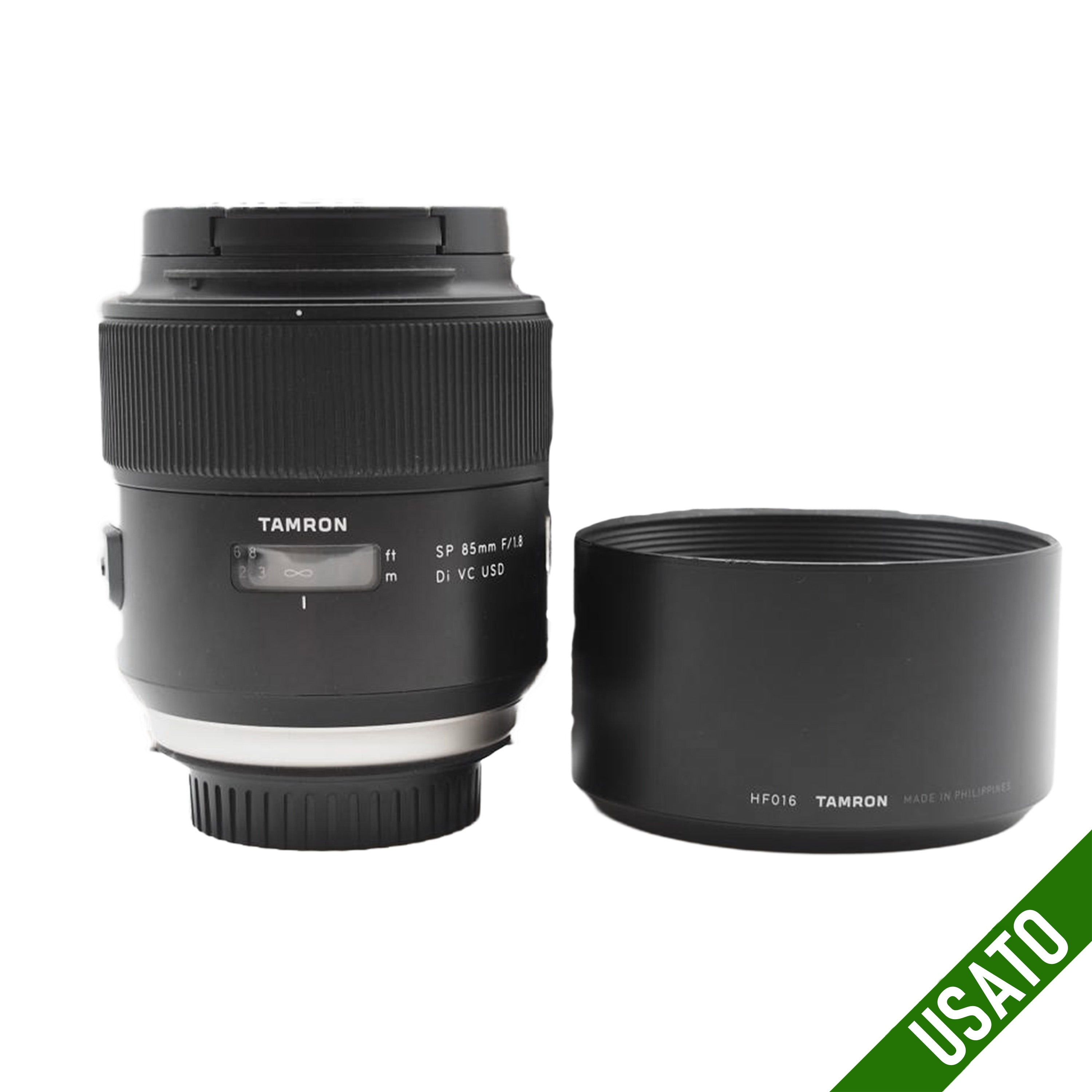 Tamron 85 mm f/1.8 Di VC USD Attacco Nikon Usato