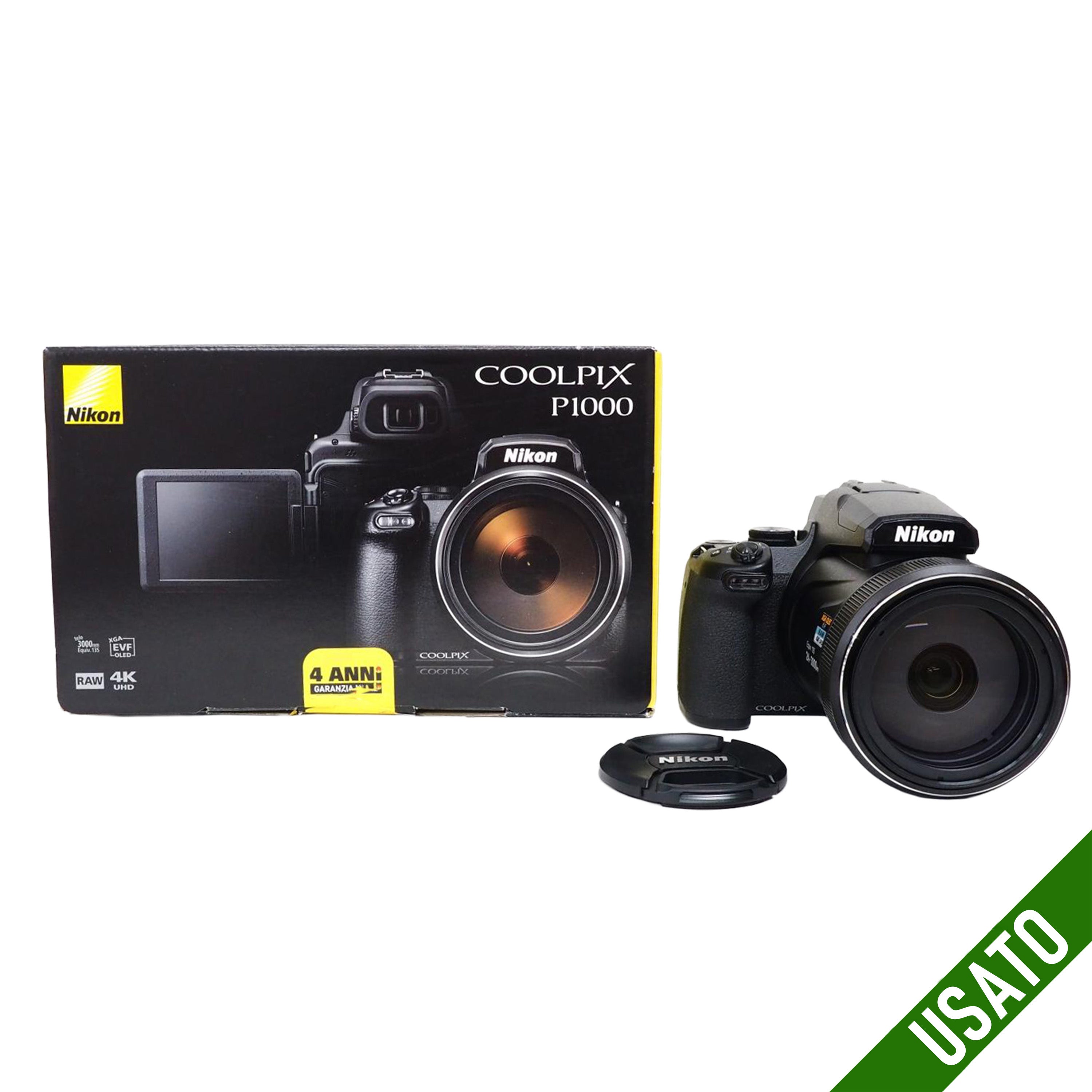 Nikon Coolpix P1000 Con borsa e seconda batteria