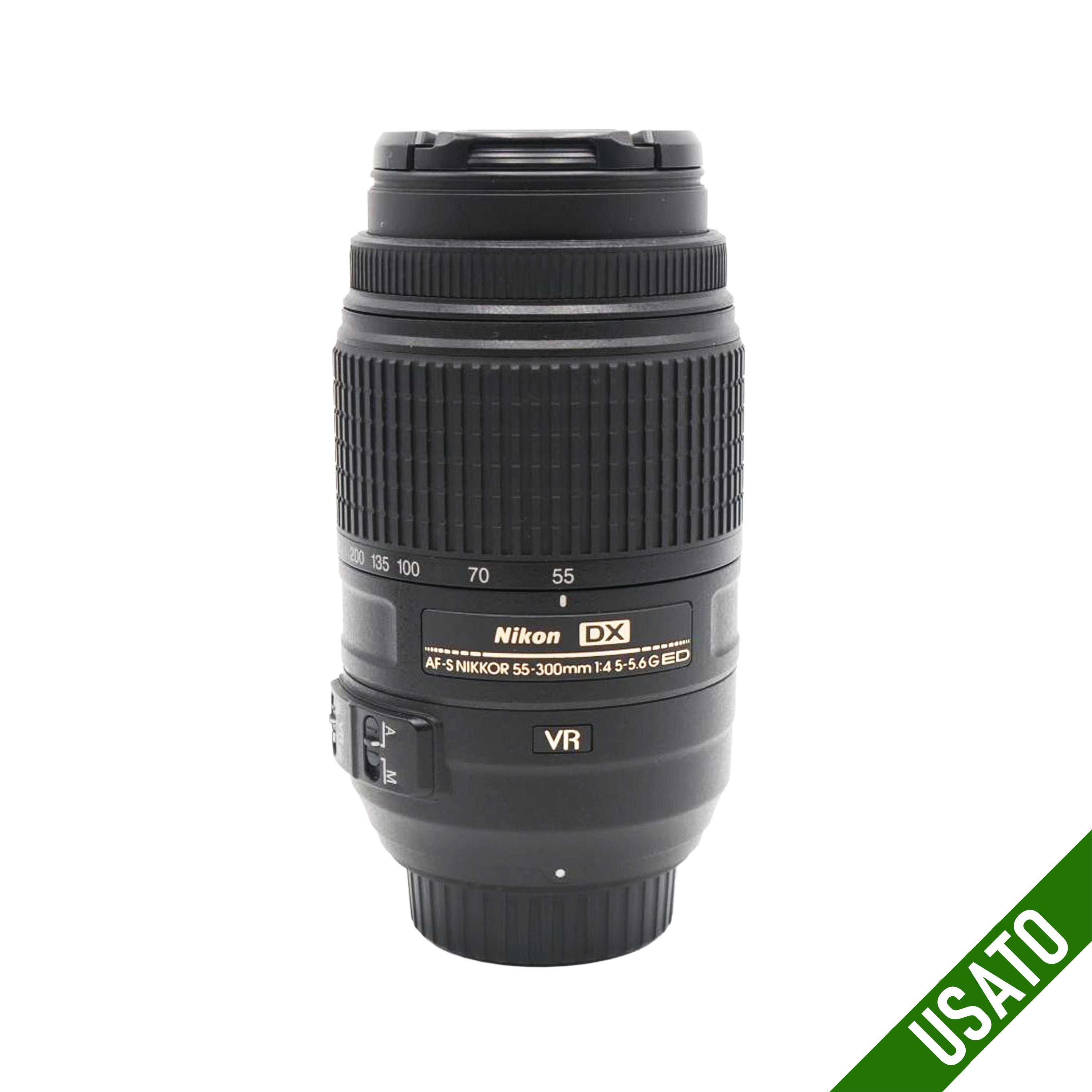 Nikon DX 55-300 mm f/4.5-5.6 G ED VR Come Nuovo