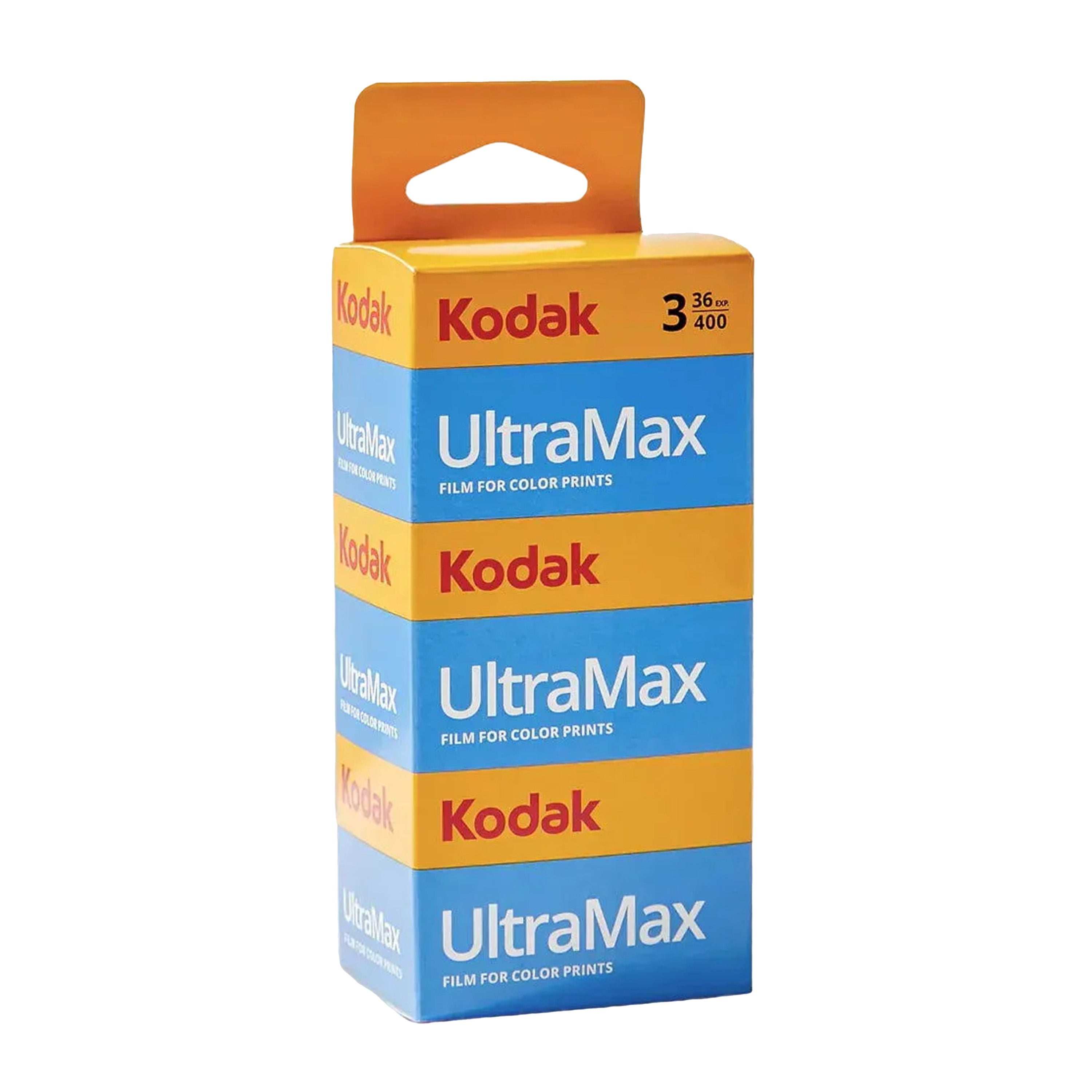 Kodak UltraMax 400 135-36 Pacco da 3