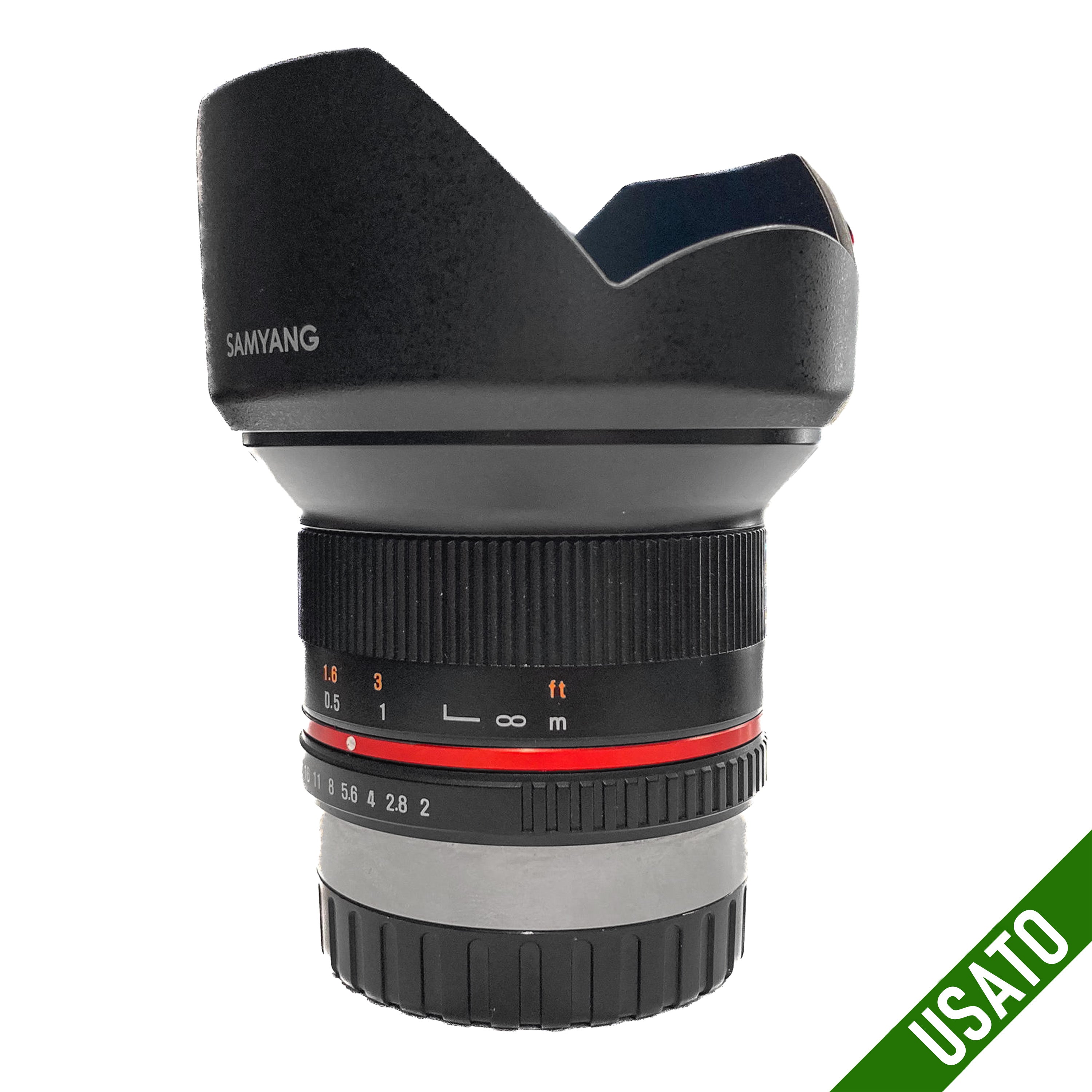 Samyang 12 mm f/2.0 NCS CS Attacco Fuji USato