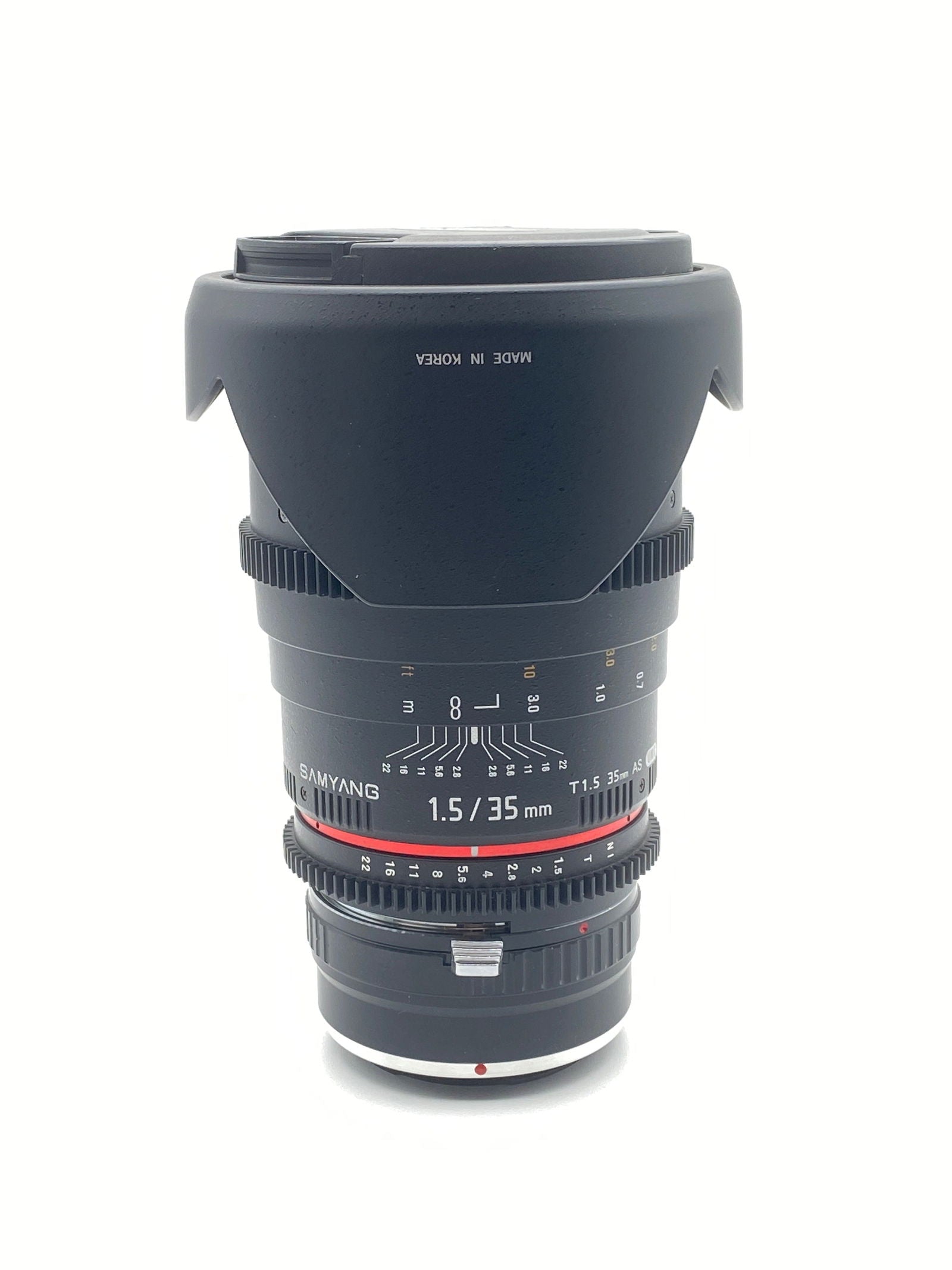 Samyang x nikon 35 mm T1.5 con adattatore e-mount Sony - Fratticioli Store