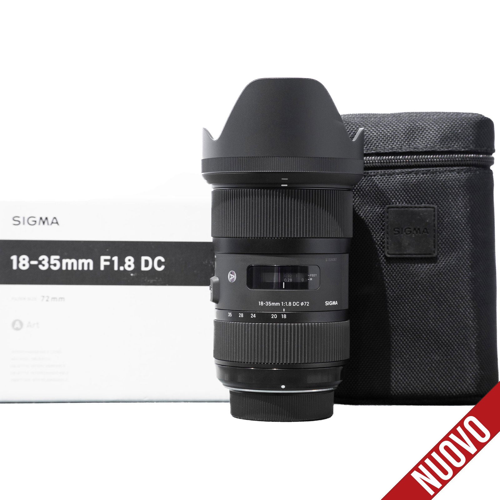 Sigma 18-35mm f/1.8 DC HSM Art per Nikon nuovo - Fratticioli Store