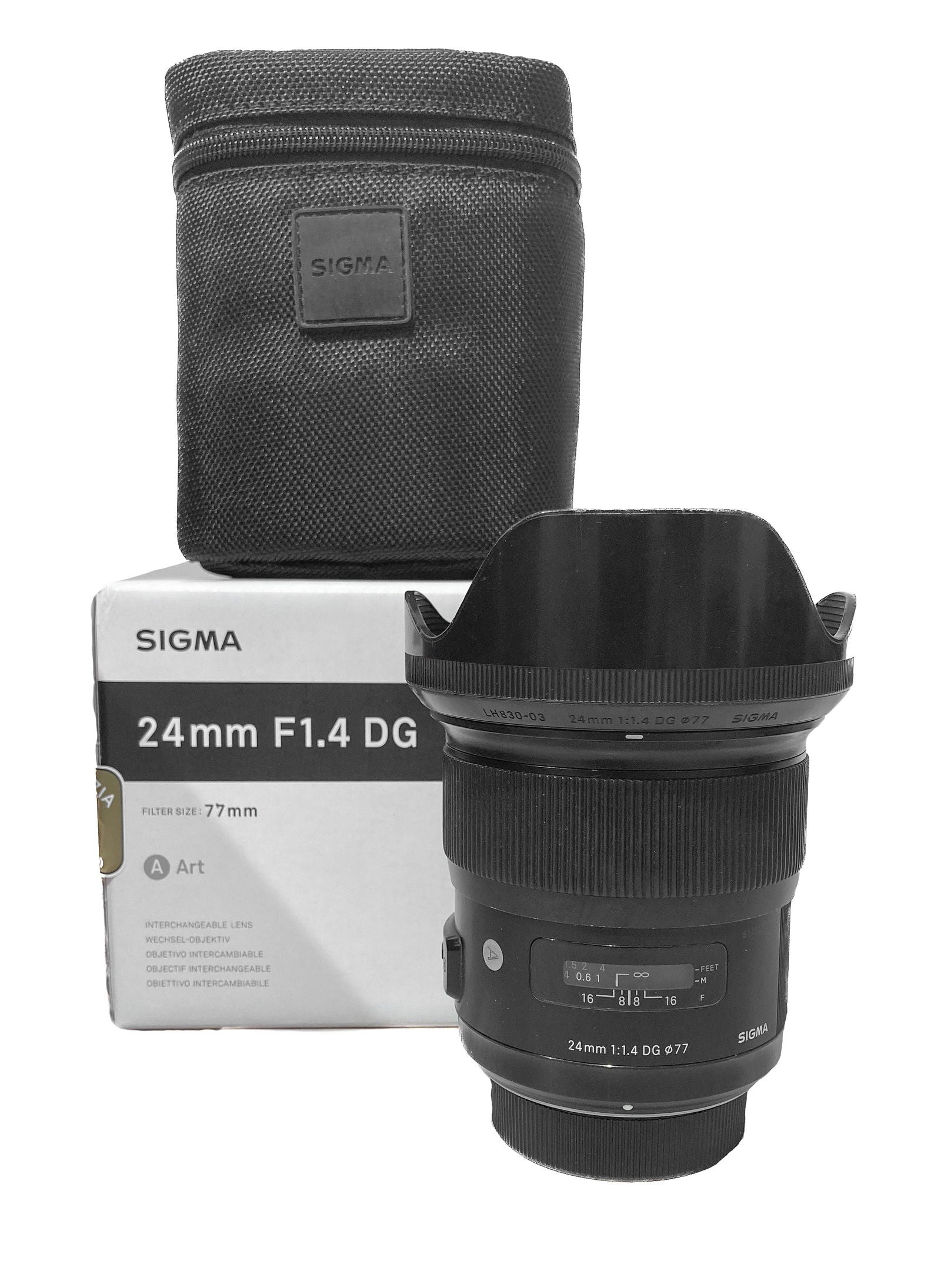 Sigma 24mm f/1.4 DG HSM Art per Nikon usato - Fratticioli Store