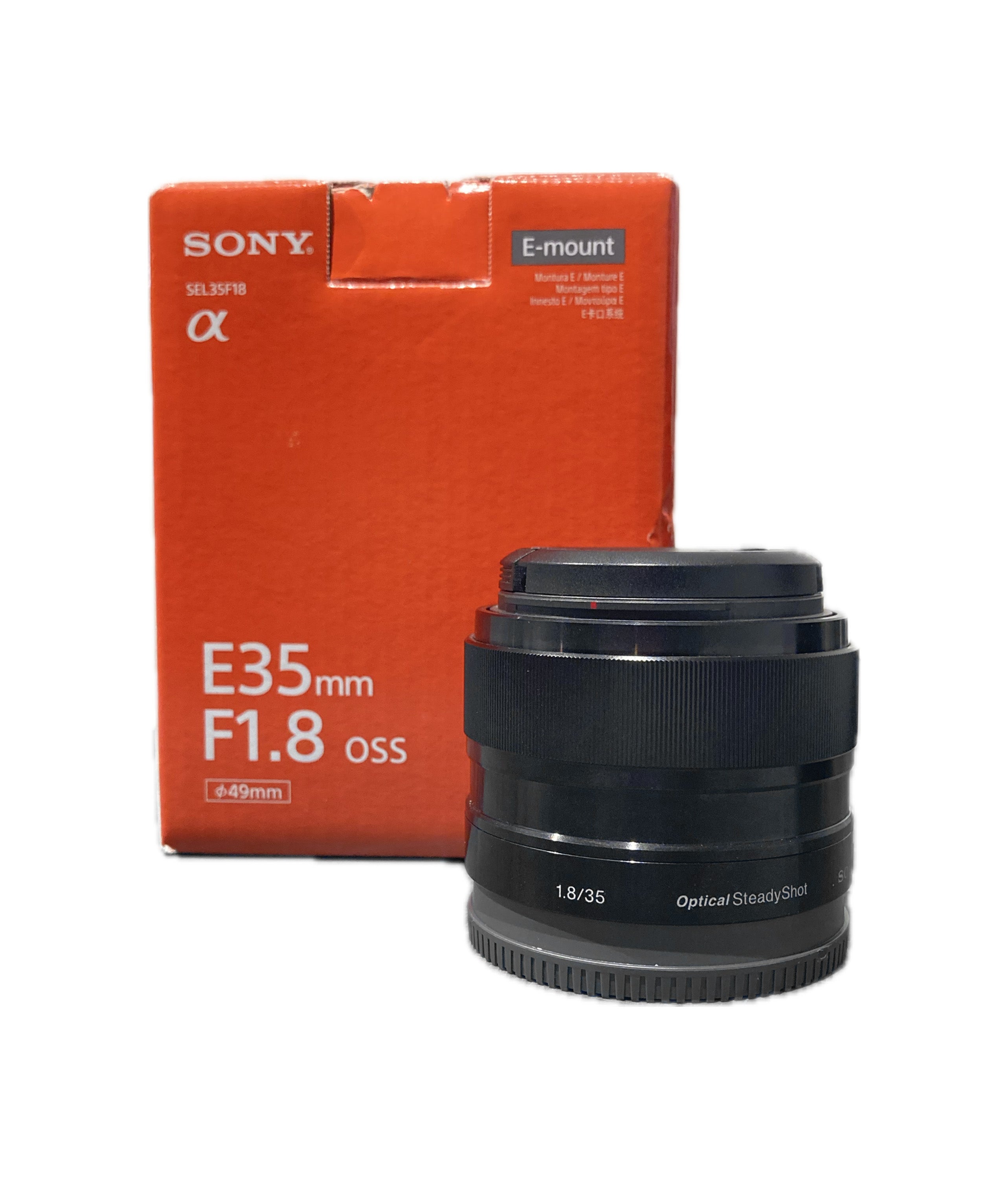 Obiettivo Sony E 35 mm f1.8 OSS Pari al Nuovo
