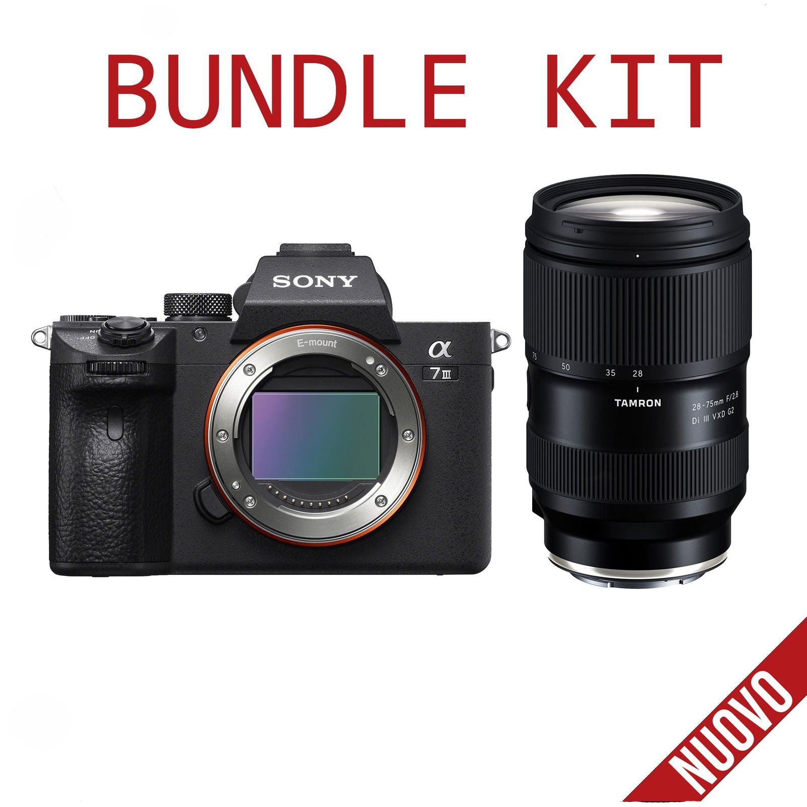 Sony A7 III + Tamron 28-75mm f/2.8 G2 BUNDLE KIT - Fratticioli Store