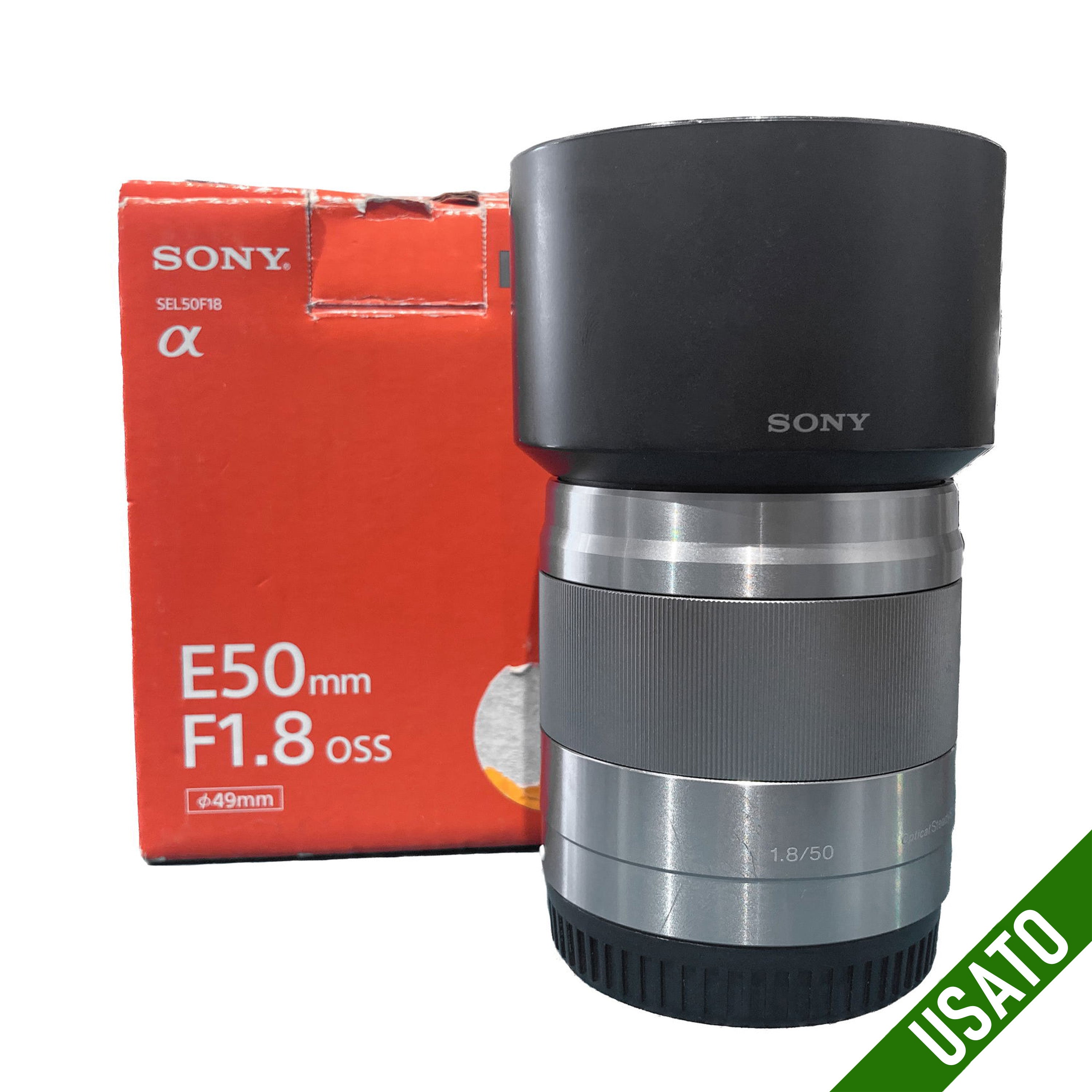 Sony E 50 mm f/1.8 OSS Usato