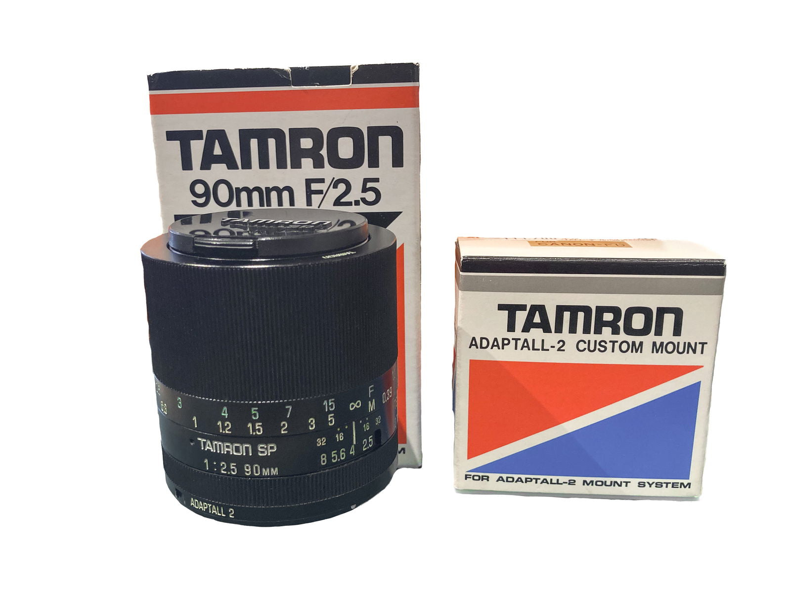 Tamron SP 90mm F/2.5 + Adaptall 2 attacco Canon Come nuovi - Fratticioli Store