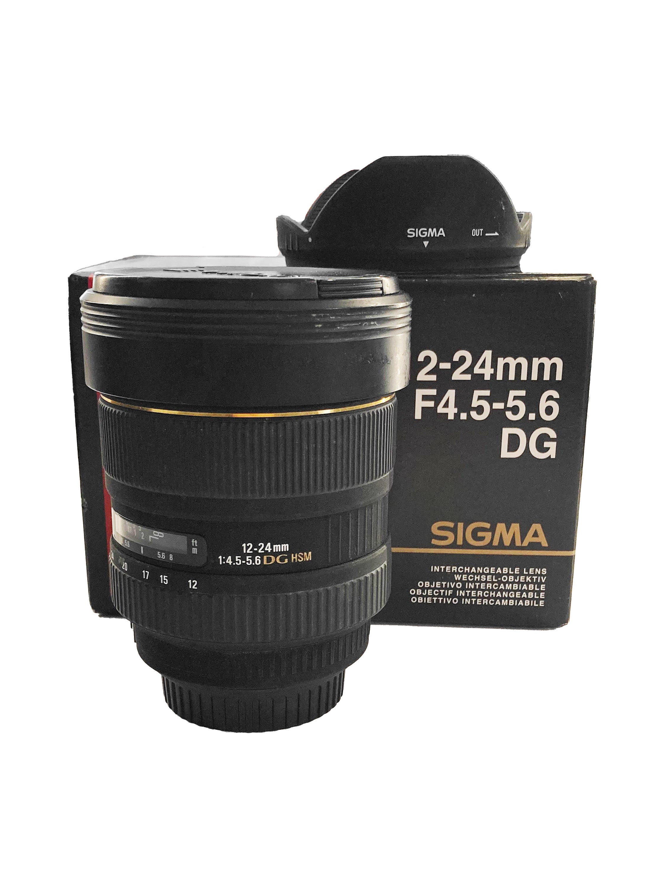Sigma 12-24 mm f/4.5-5.6 EX DG HSM Ottime Condizioni