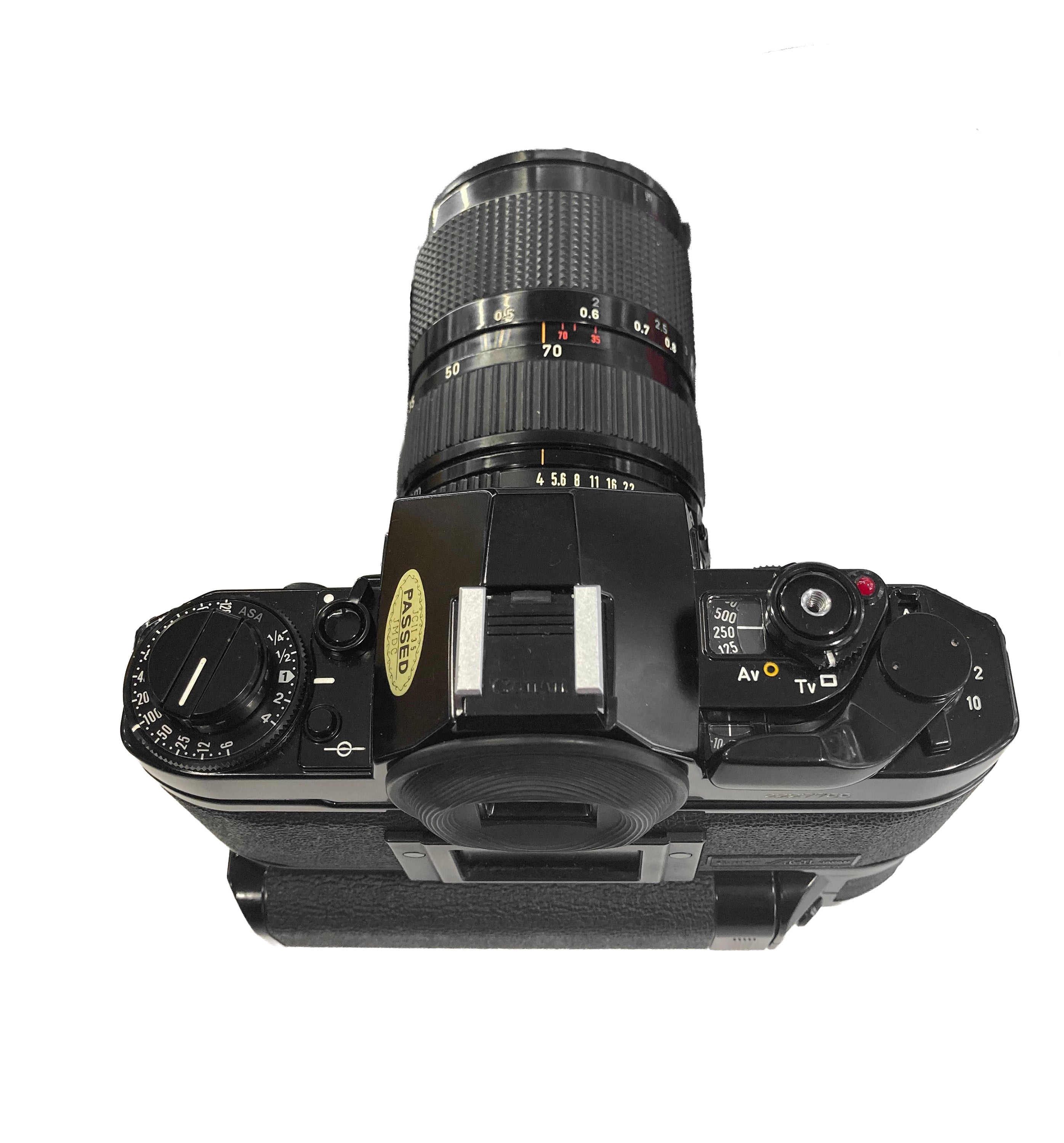 Canon A-1 + 35-70 mm f/4 Ottime Condizioni